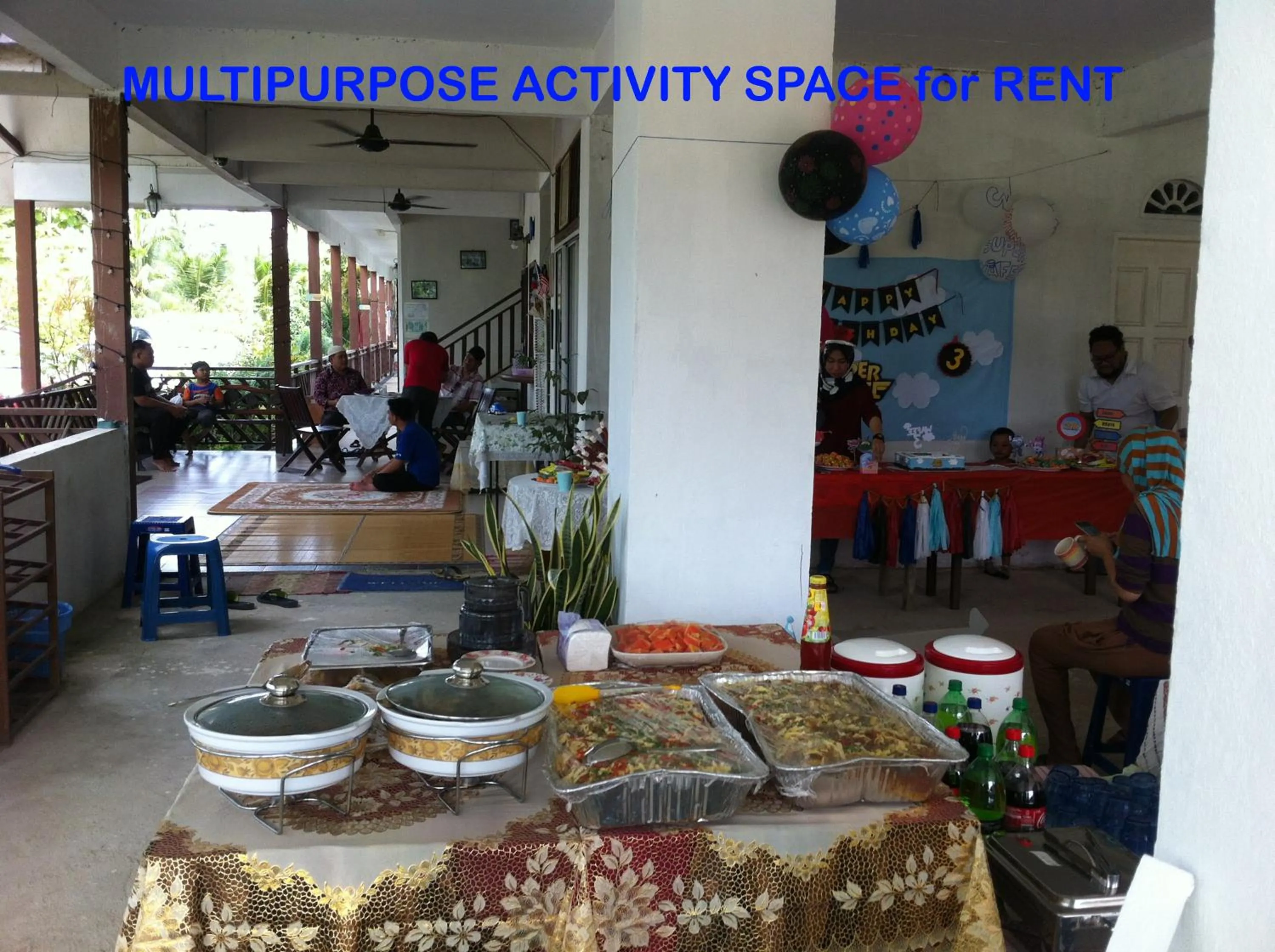 BBQ facilities in RTMS Guesthouse Semporna
