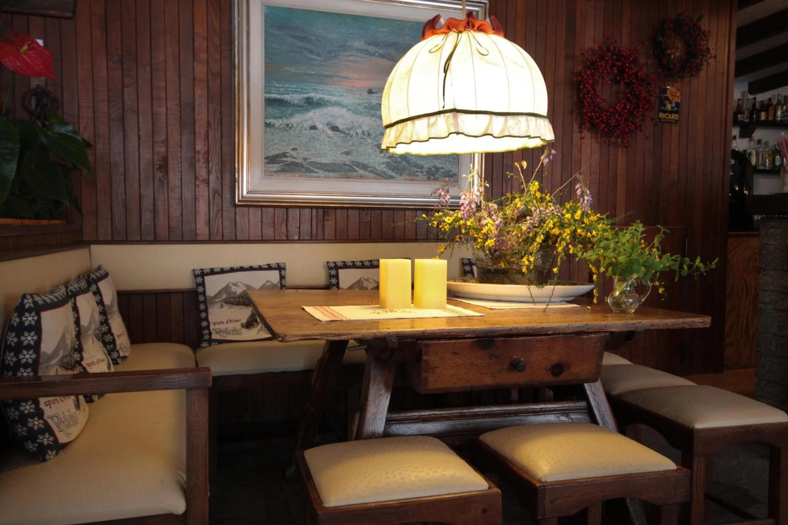 Restaurant/places to eat in Hotel La Meridiana