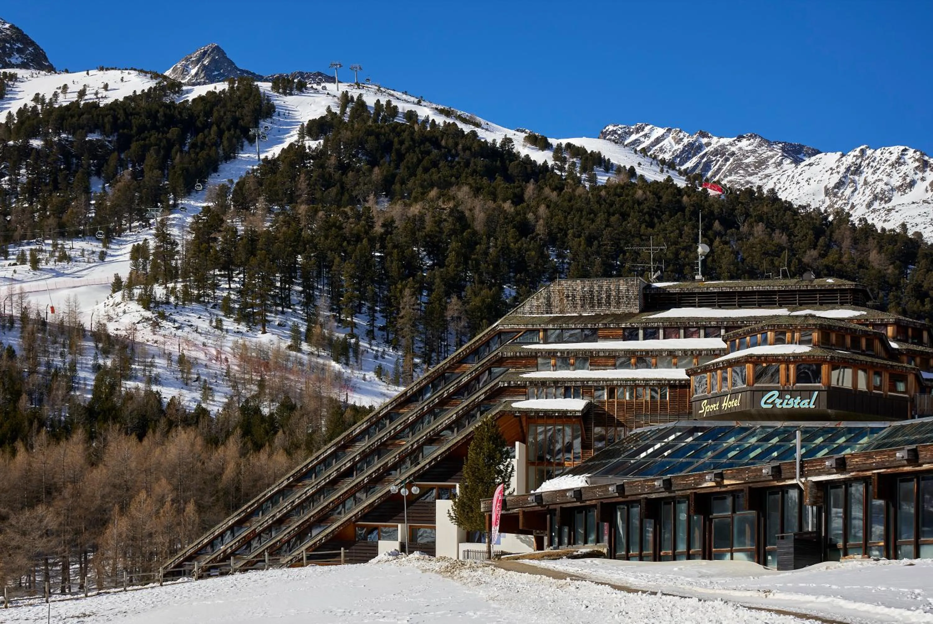 Property building in Blu Hotel Senales Zirm-Cristal