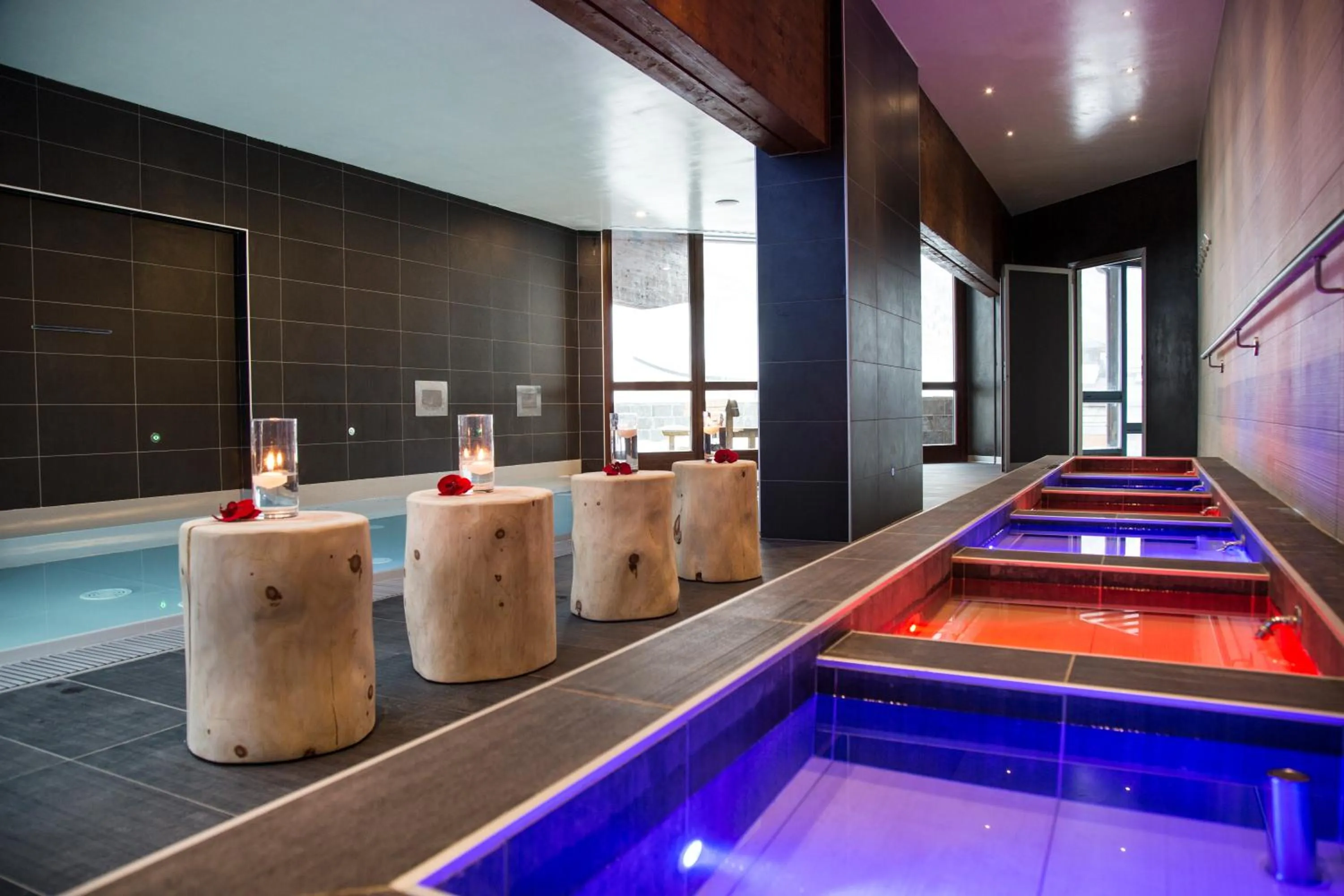Spa and wellness centre/facilities in Blu Hotel Senales Zirm-Cristal