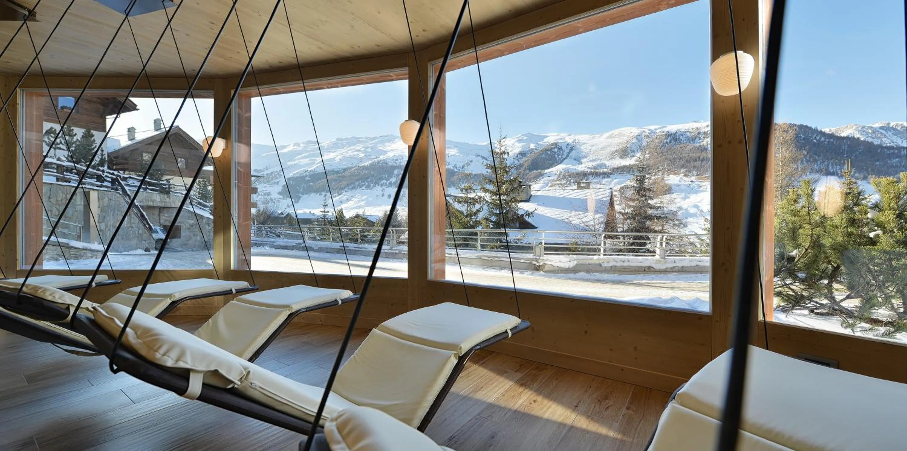 Solarium in Hotel Baita Montana