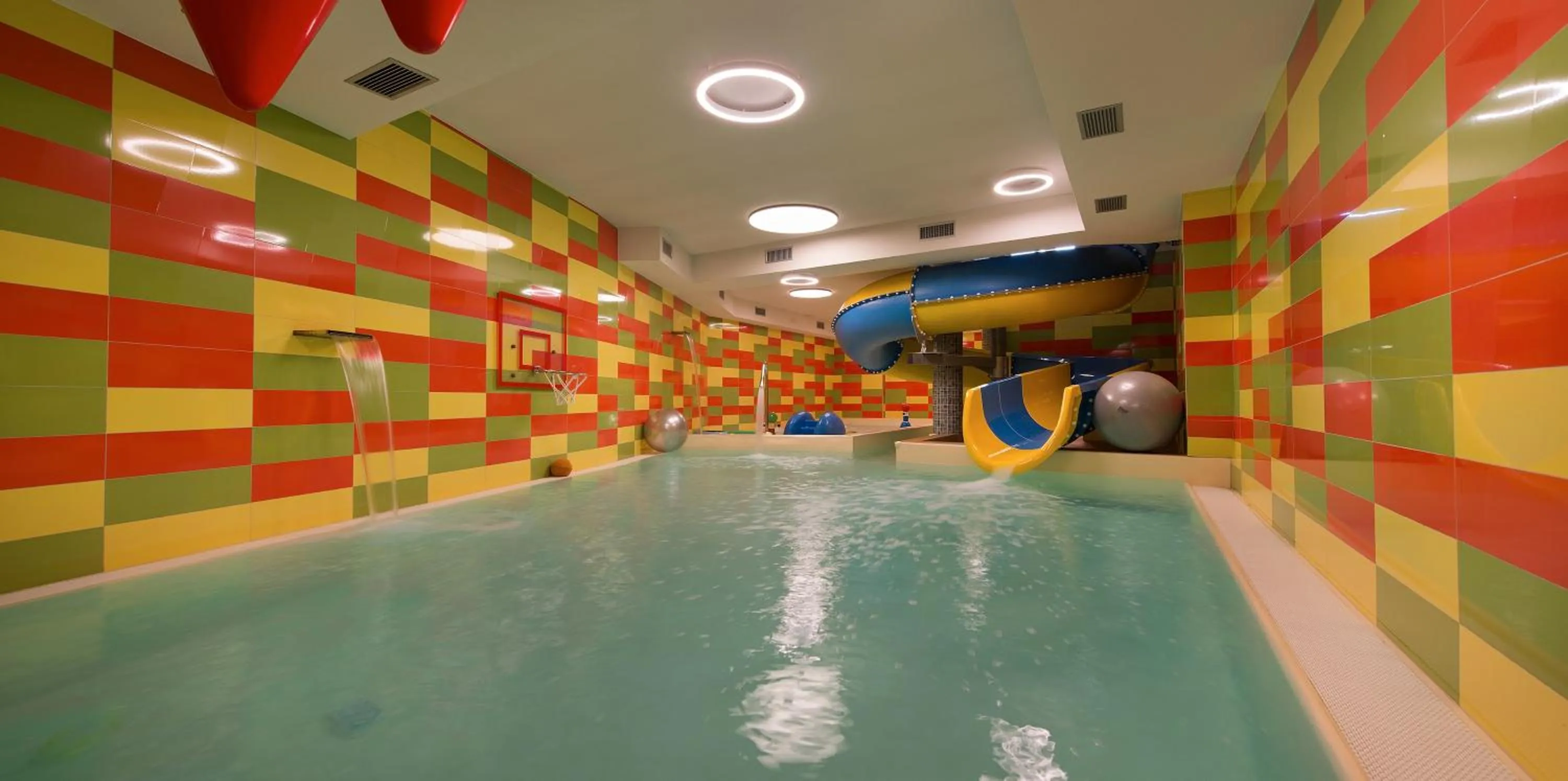 Children play ground in Hotel Baita Montana