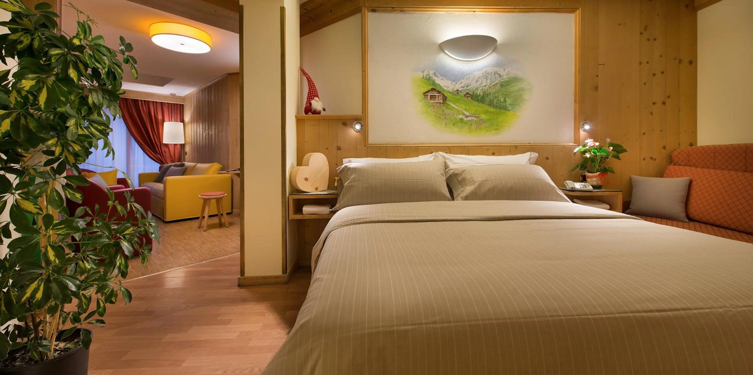 Bed in Hotel Baita Montana