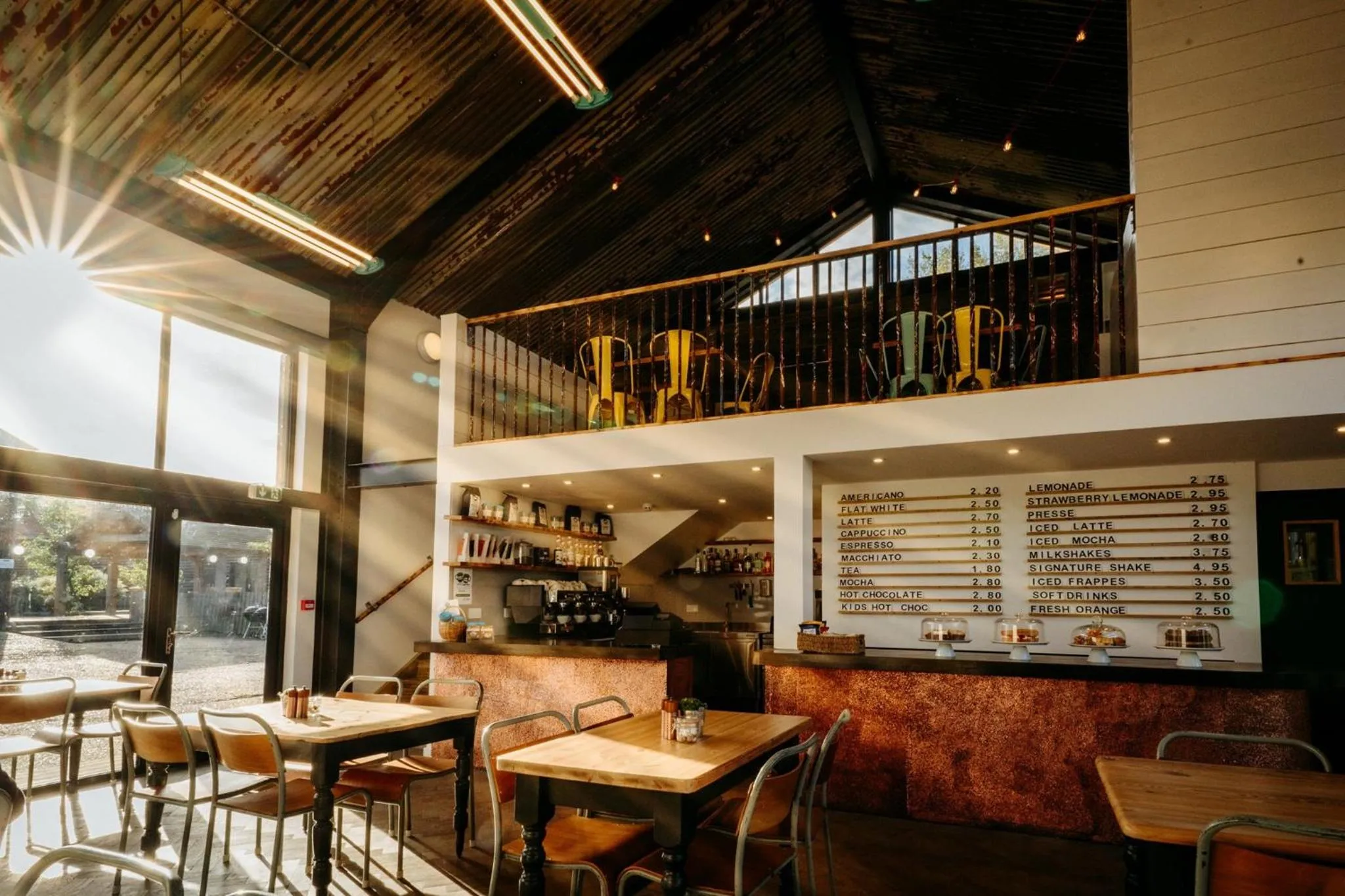 Restaurant/places to eat in Creeksea Place Barns