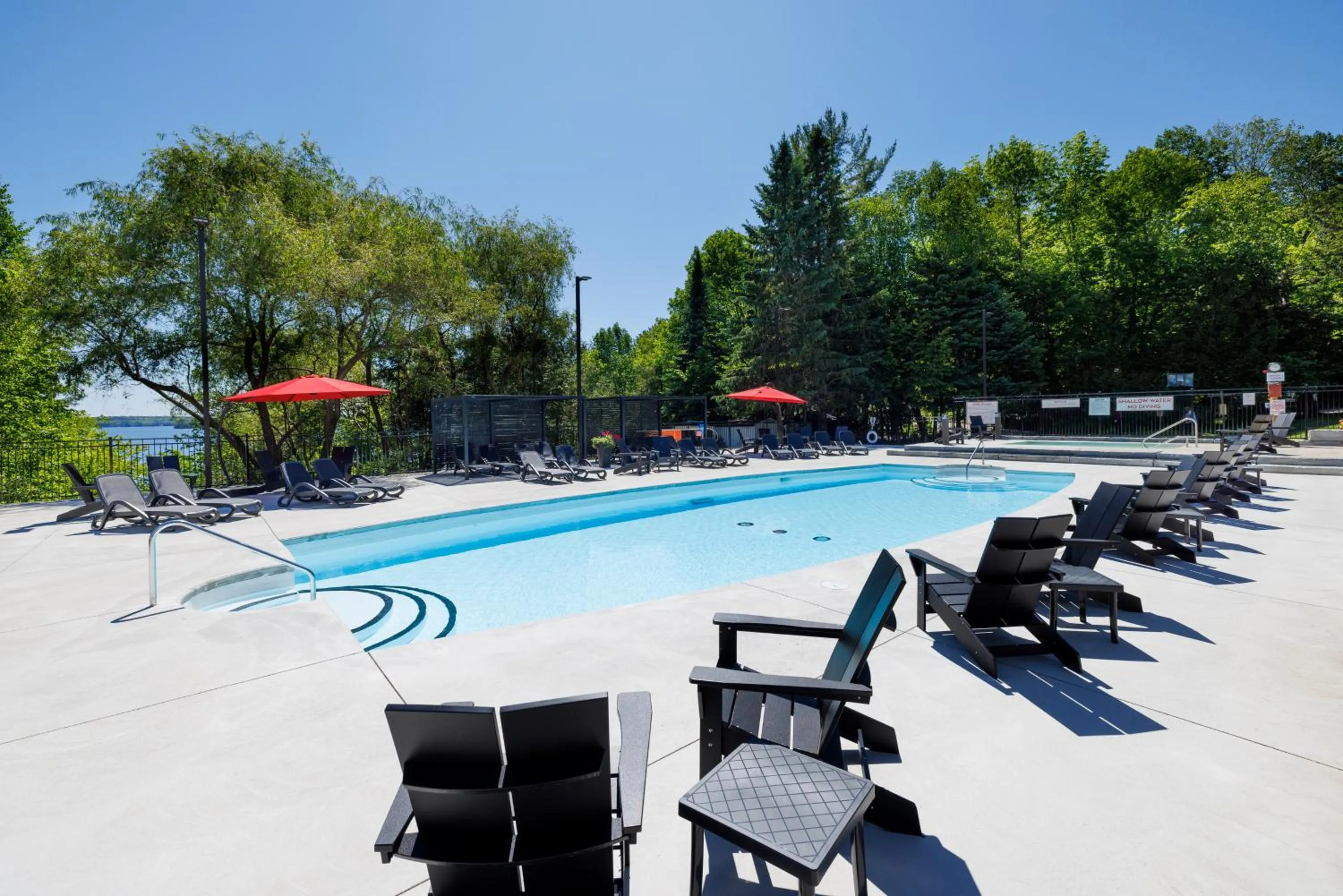 Swimming pool in Windermere House