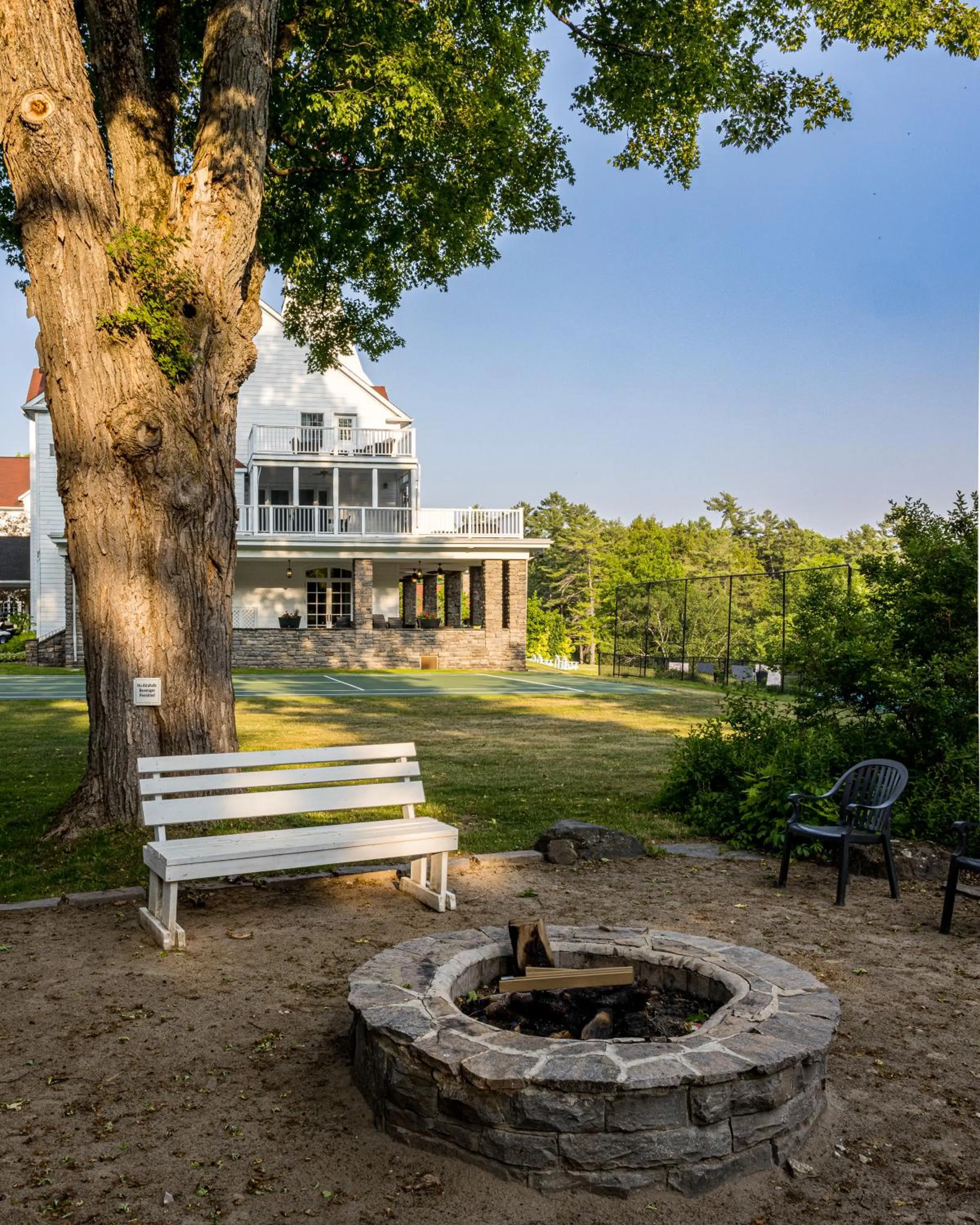 fireplace in Windermere House