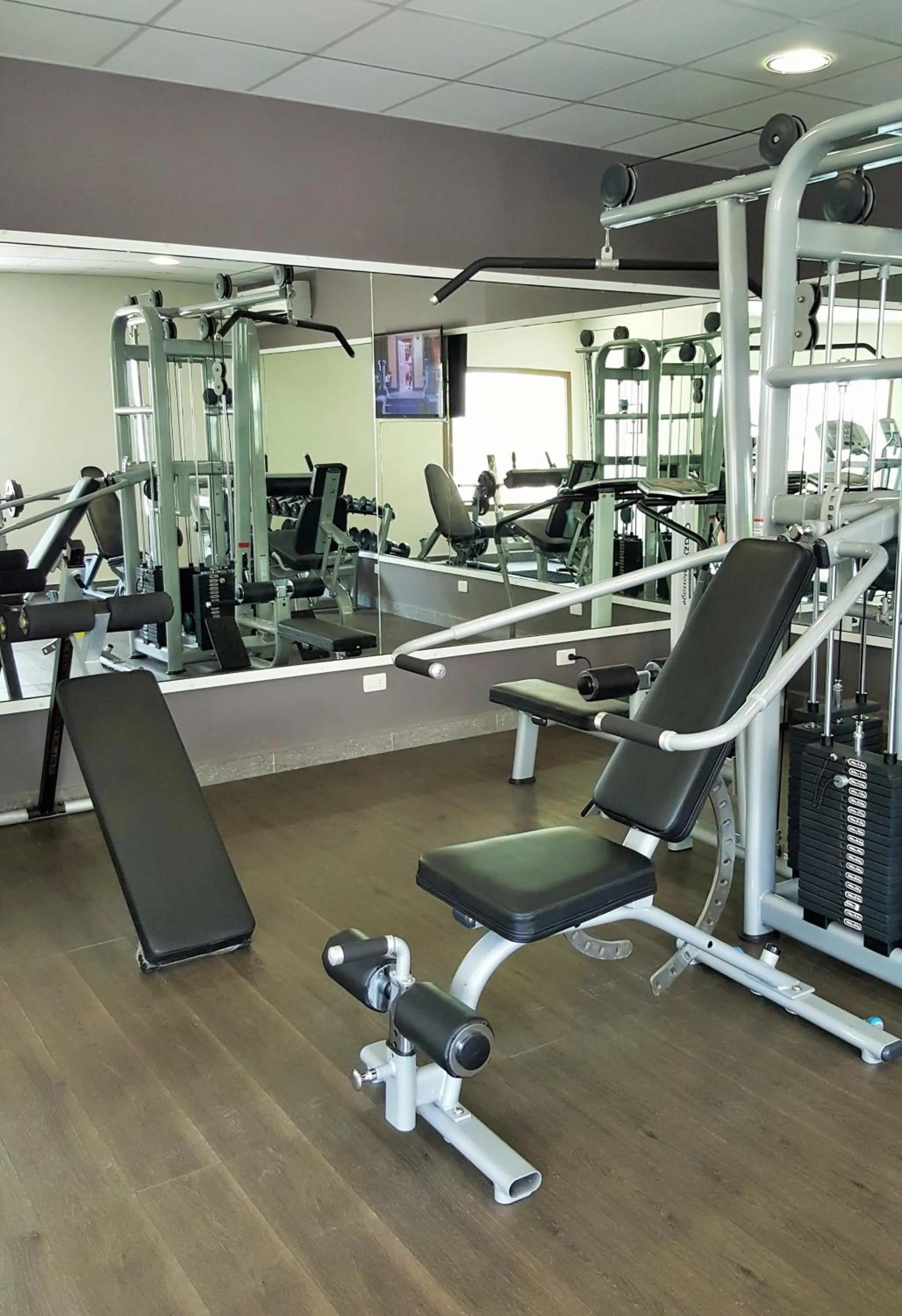 Fitness centre/facilities in Mamba Point Hotel