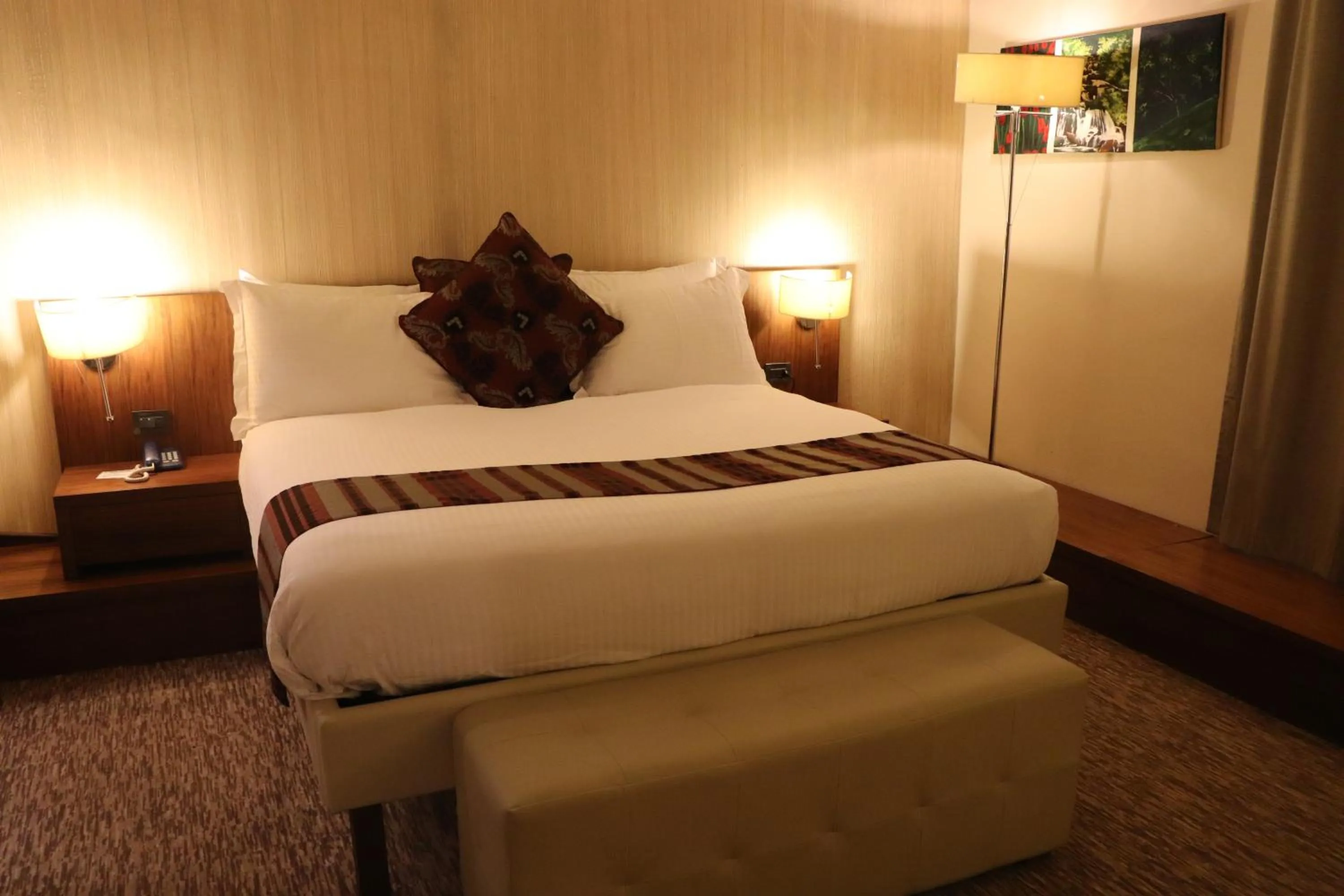 Bedroom, Bed in Mamba Point Hotel