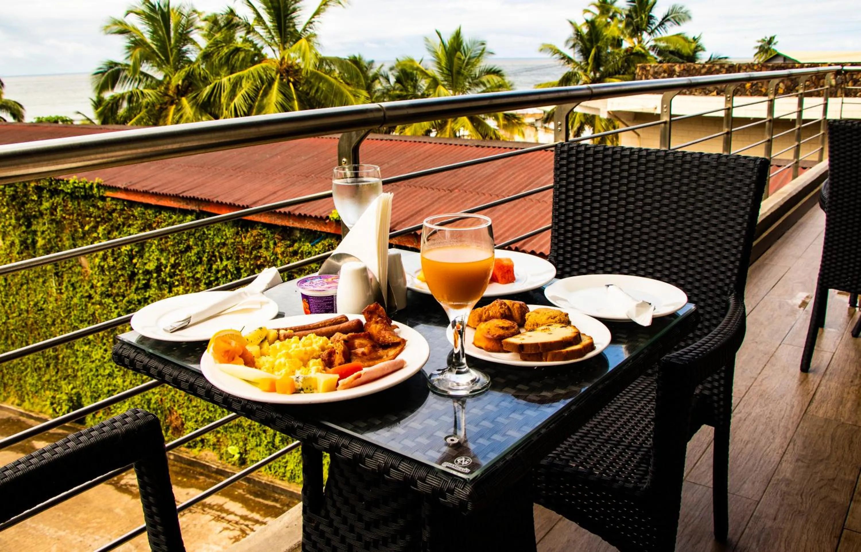 Balcony/Terrace in Mamba Point Hotel