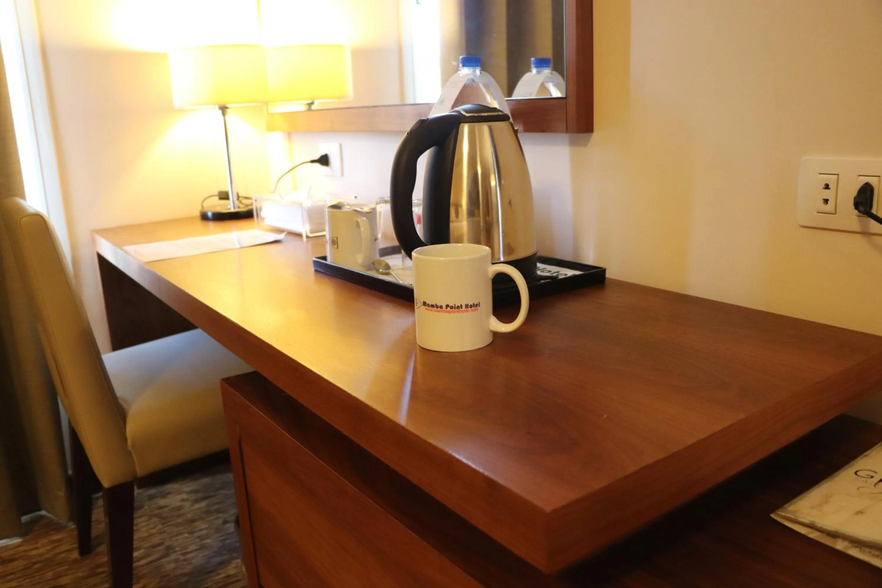 Coffee/tea facilities in Mamba Point Hotel