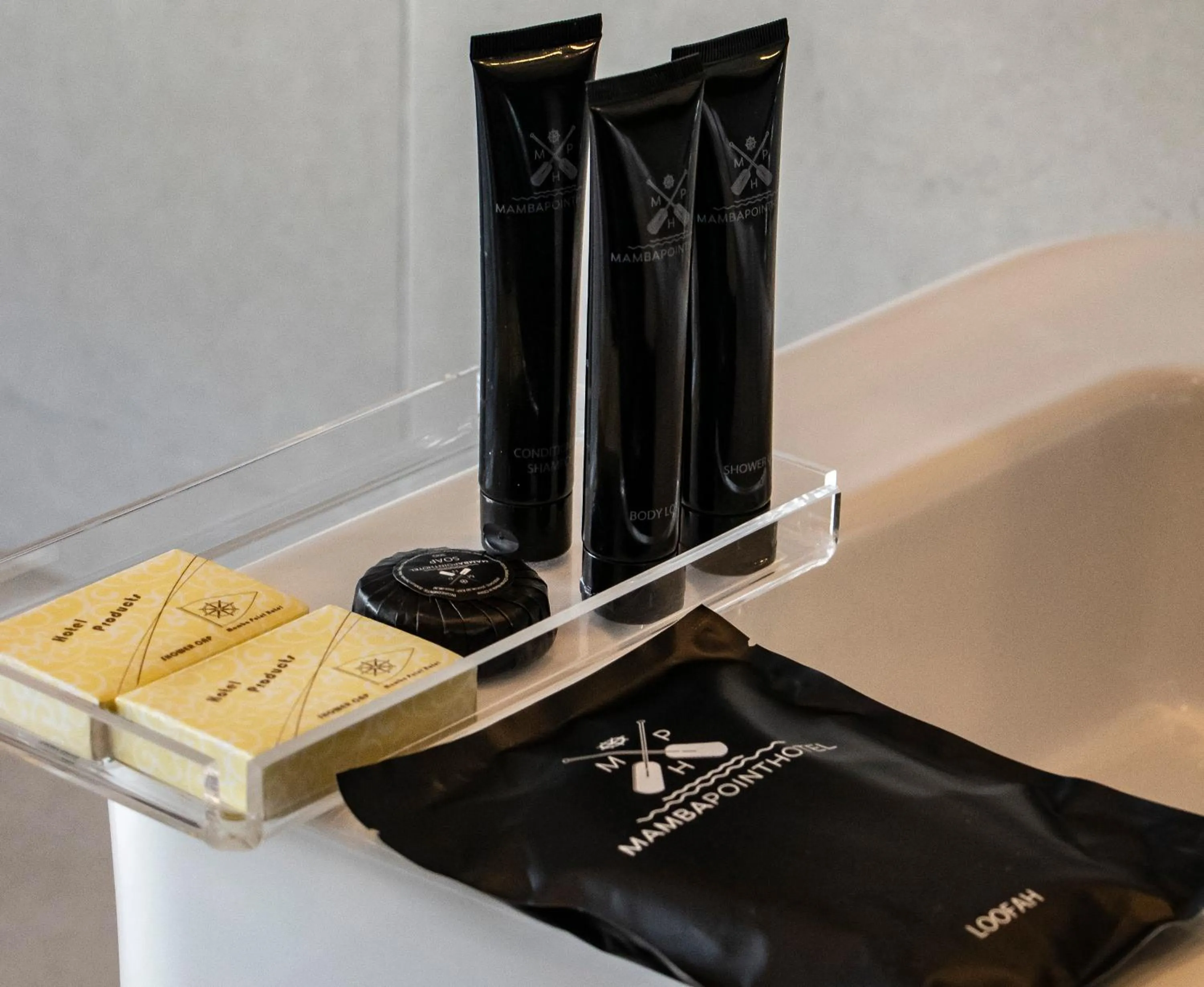 Bathroom in Mamba Point Hotel