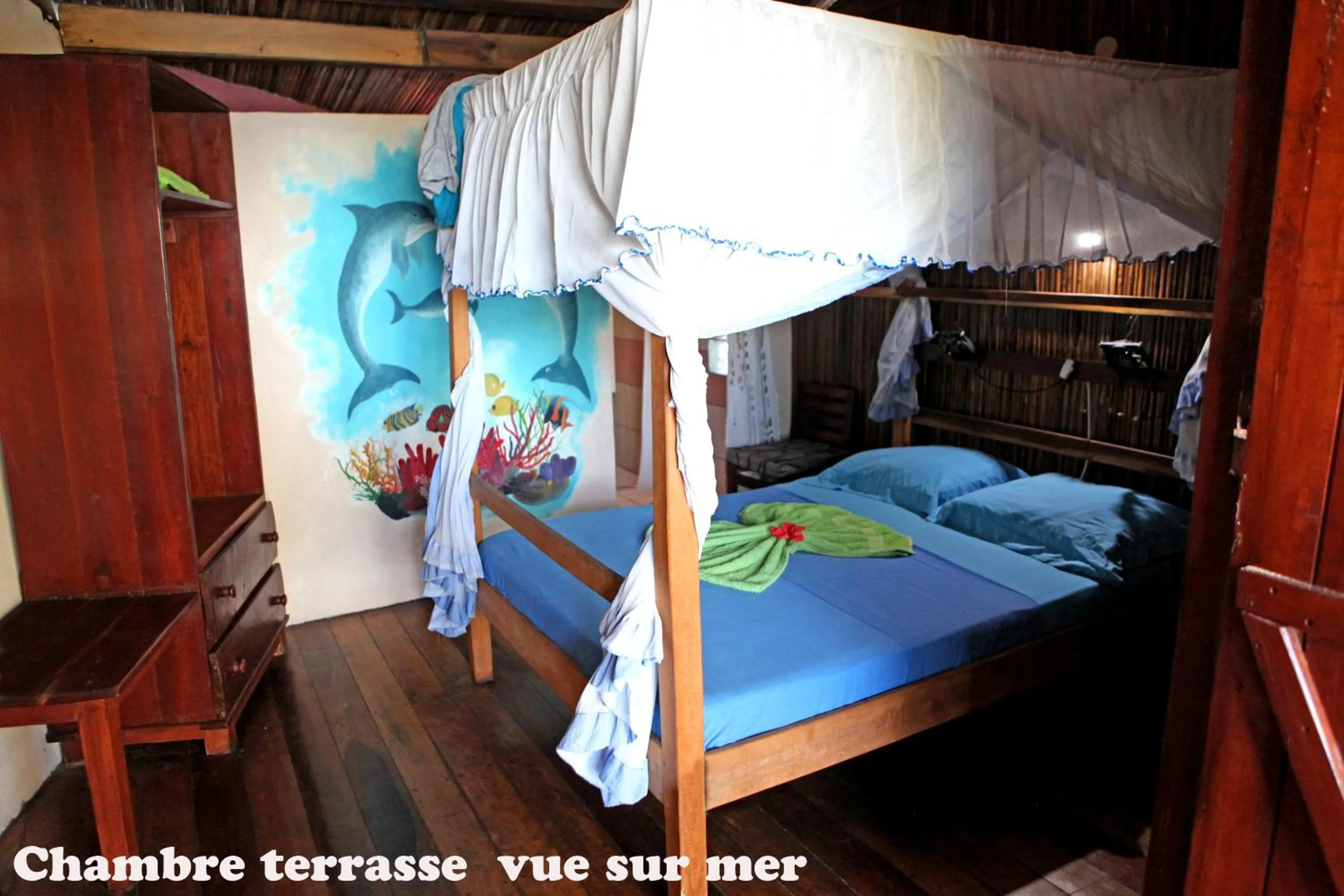 Bed in Chez Yolande