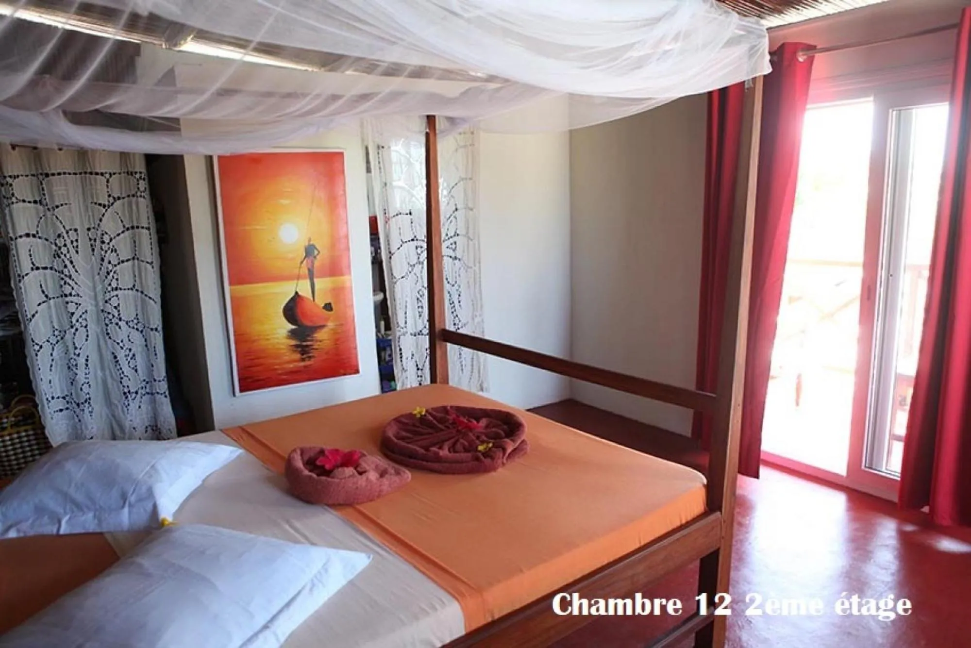 Bed in Chez Yolande