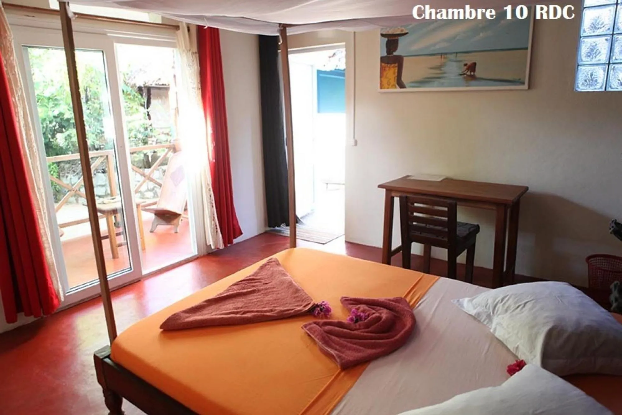 Bed in Chez Yolande