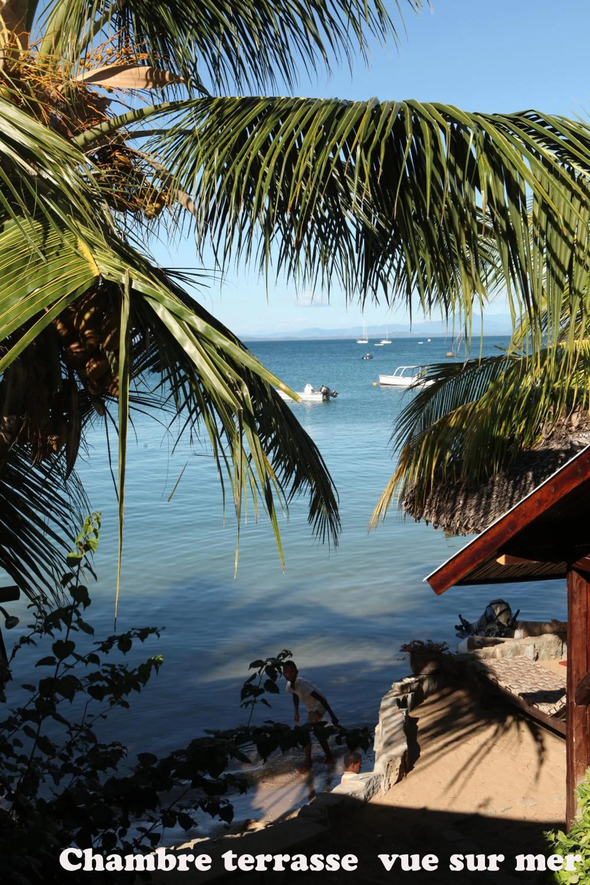 Natural landscape in Chez Yolande
