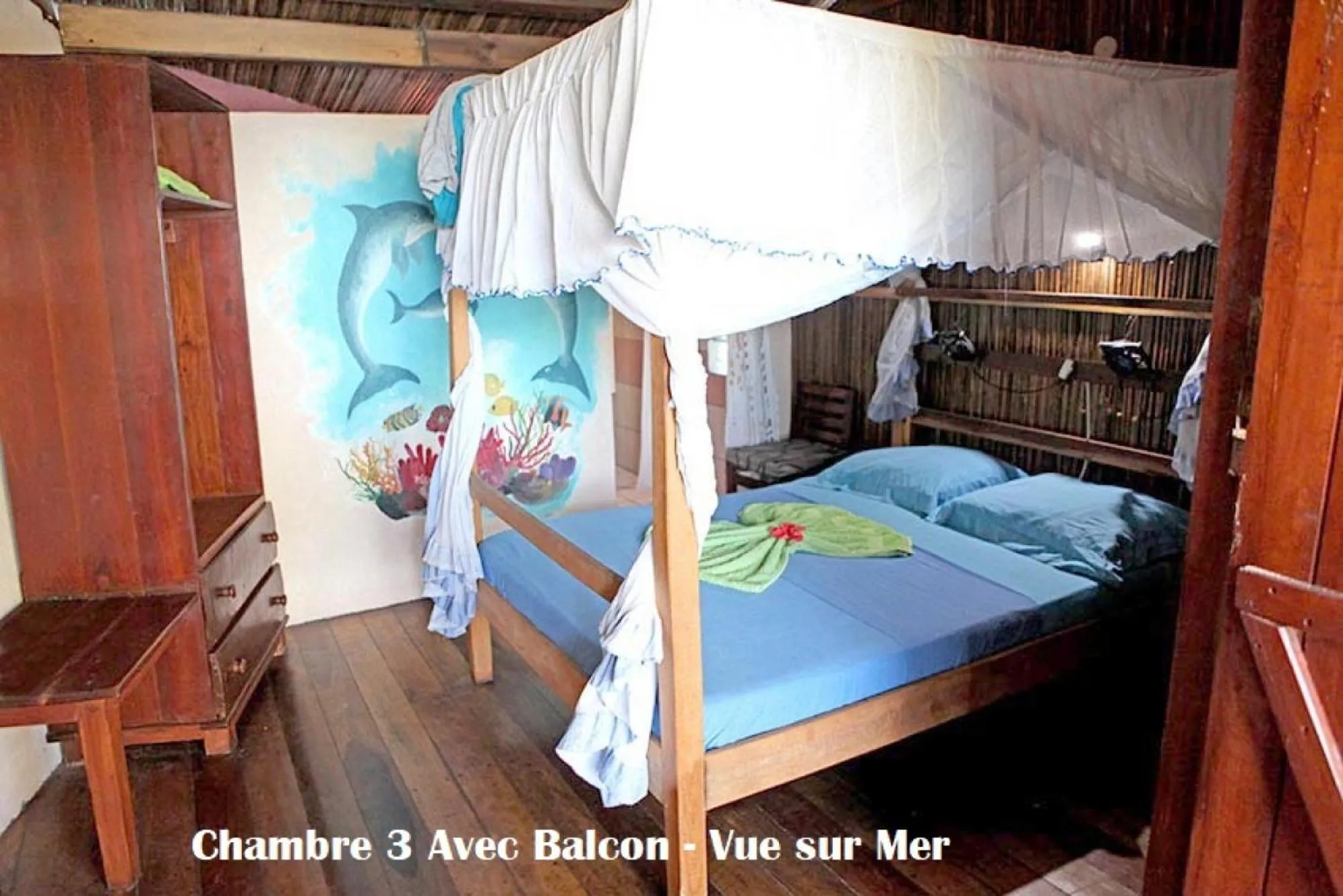 Bed in Chez Yolande