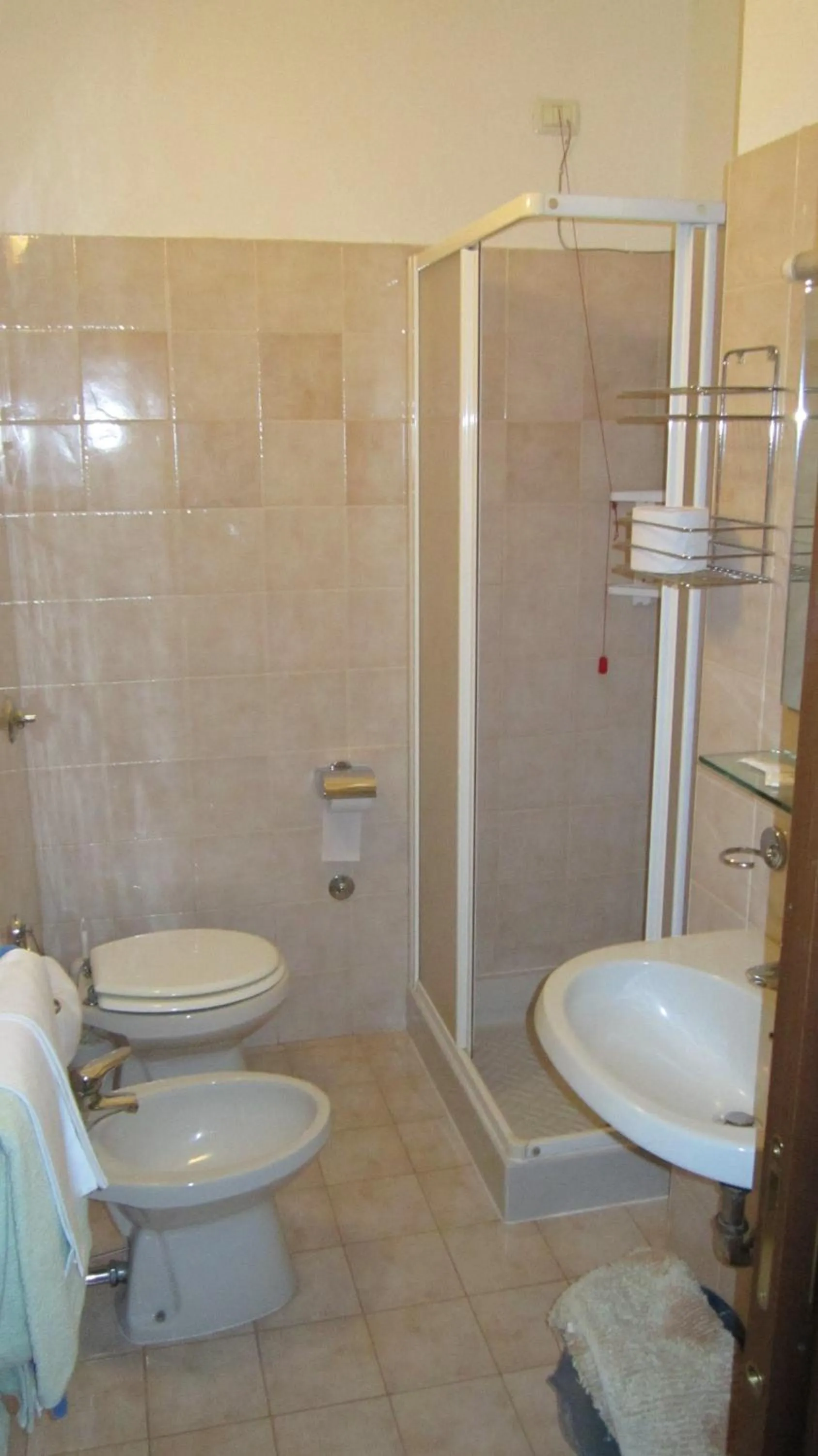 Bathroom in Hotel Marchina