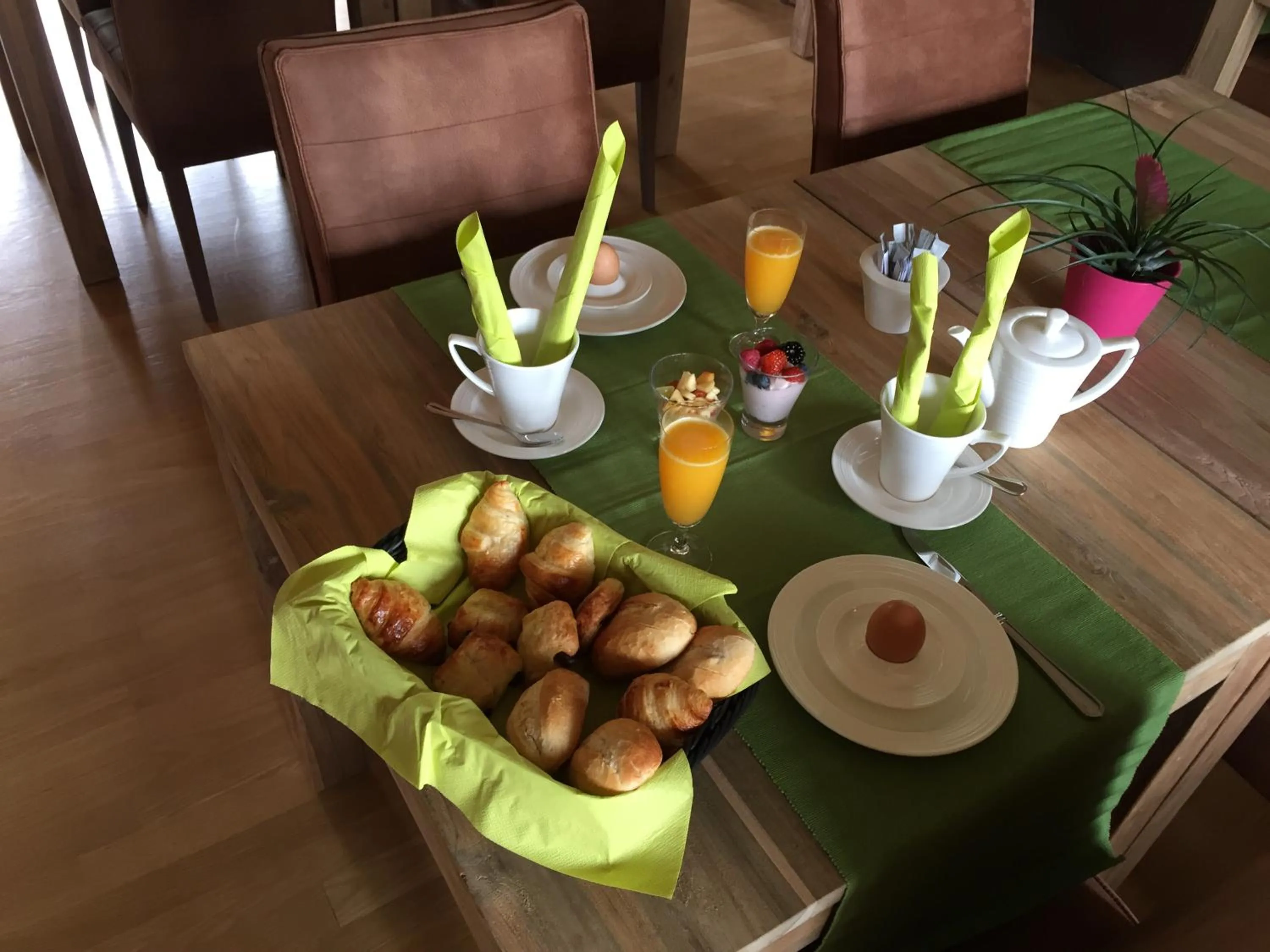 Buffet breakfast in Haus BuylBergh