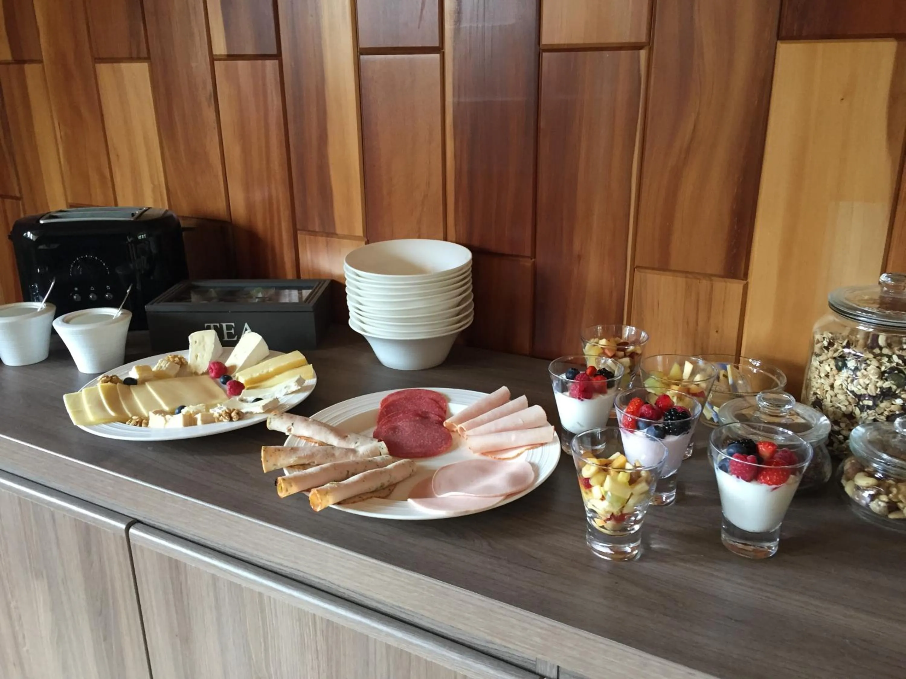 Buffet breakfast in Haus BuylBergh