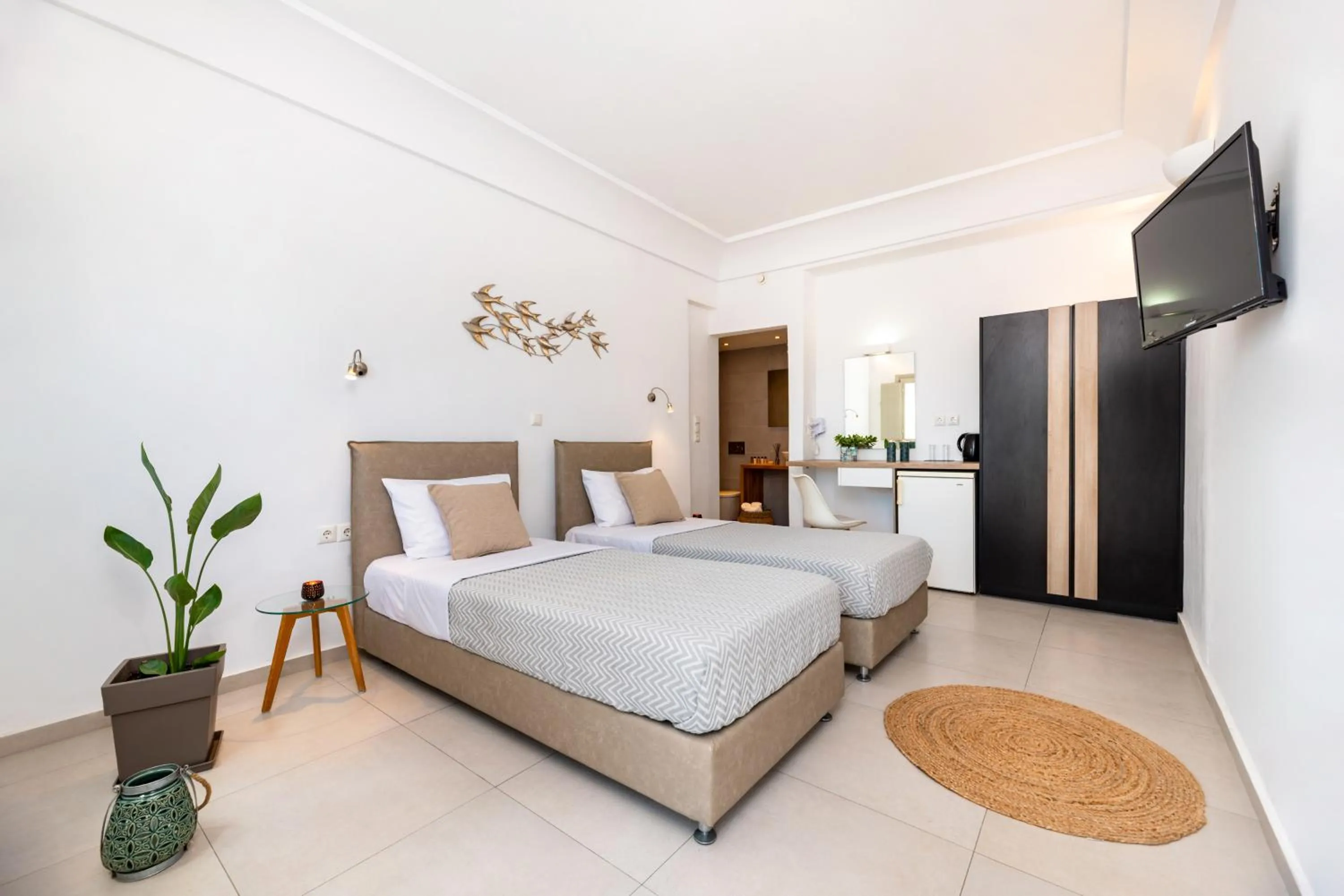 Bedroom, Bed in Kalisperis Hotel