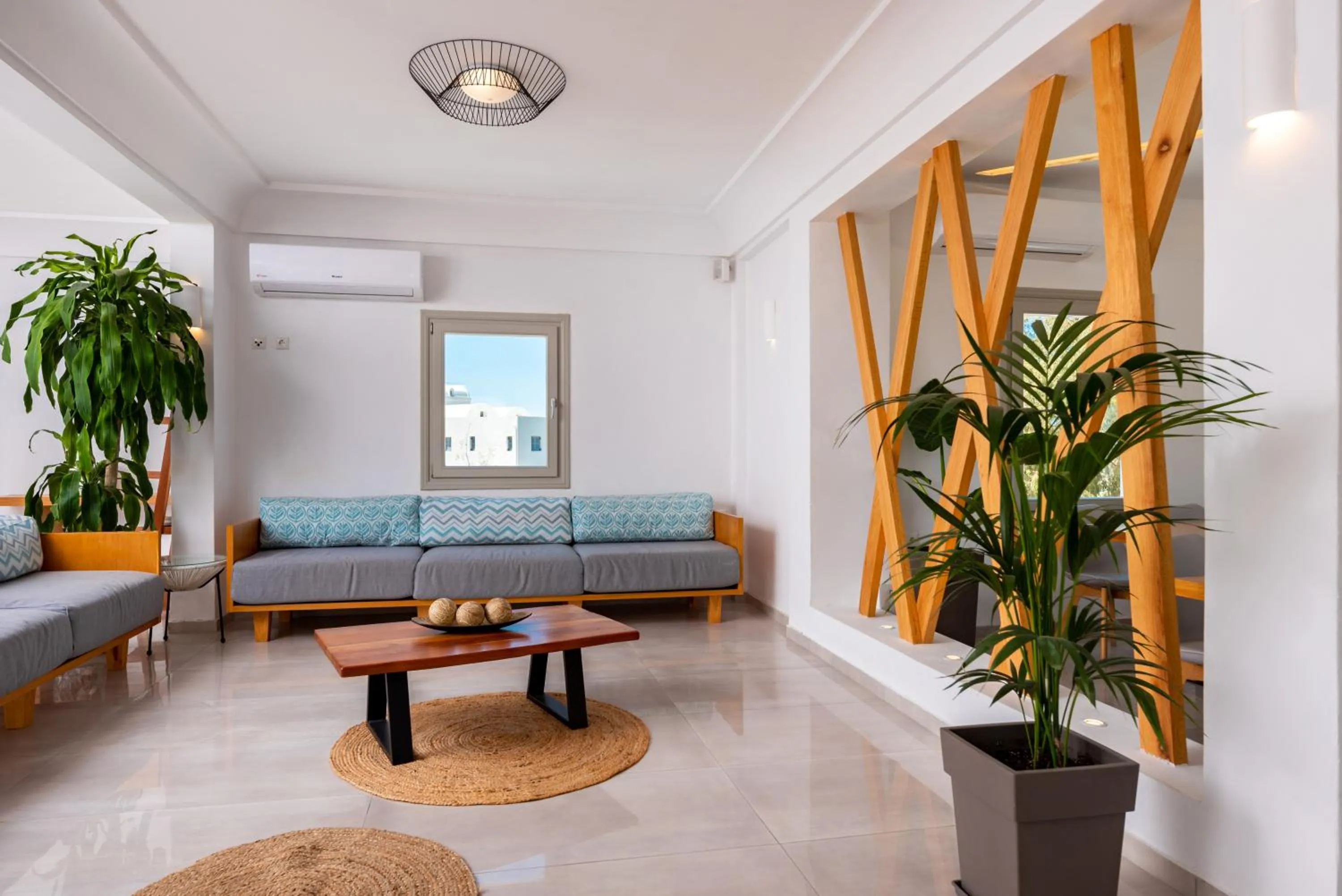 Lobby or reception in Kalisperis Hotel