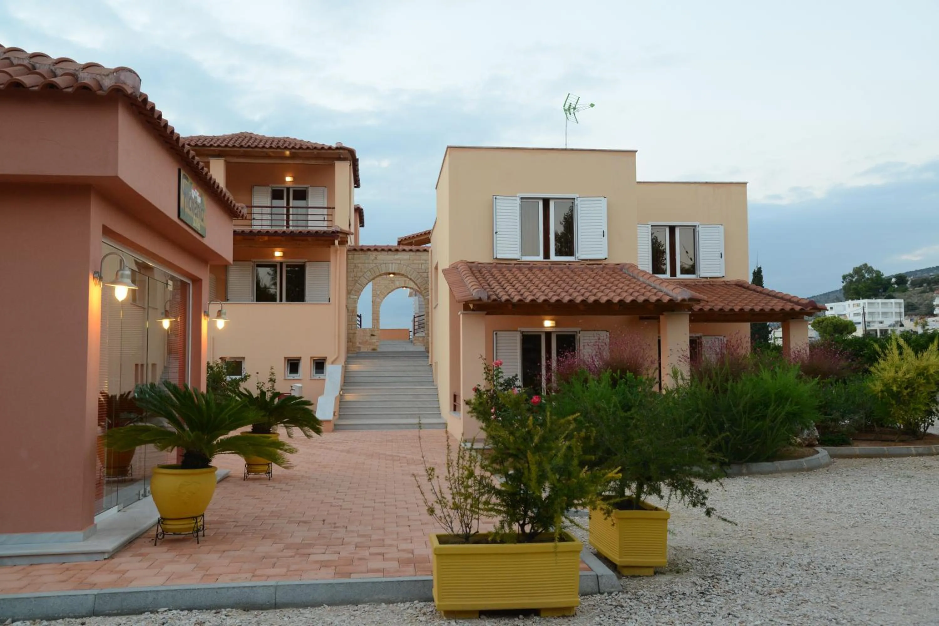 Property building in Maria's Filoxenia Suites