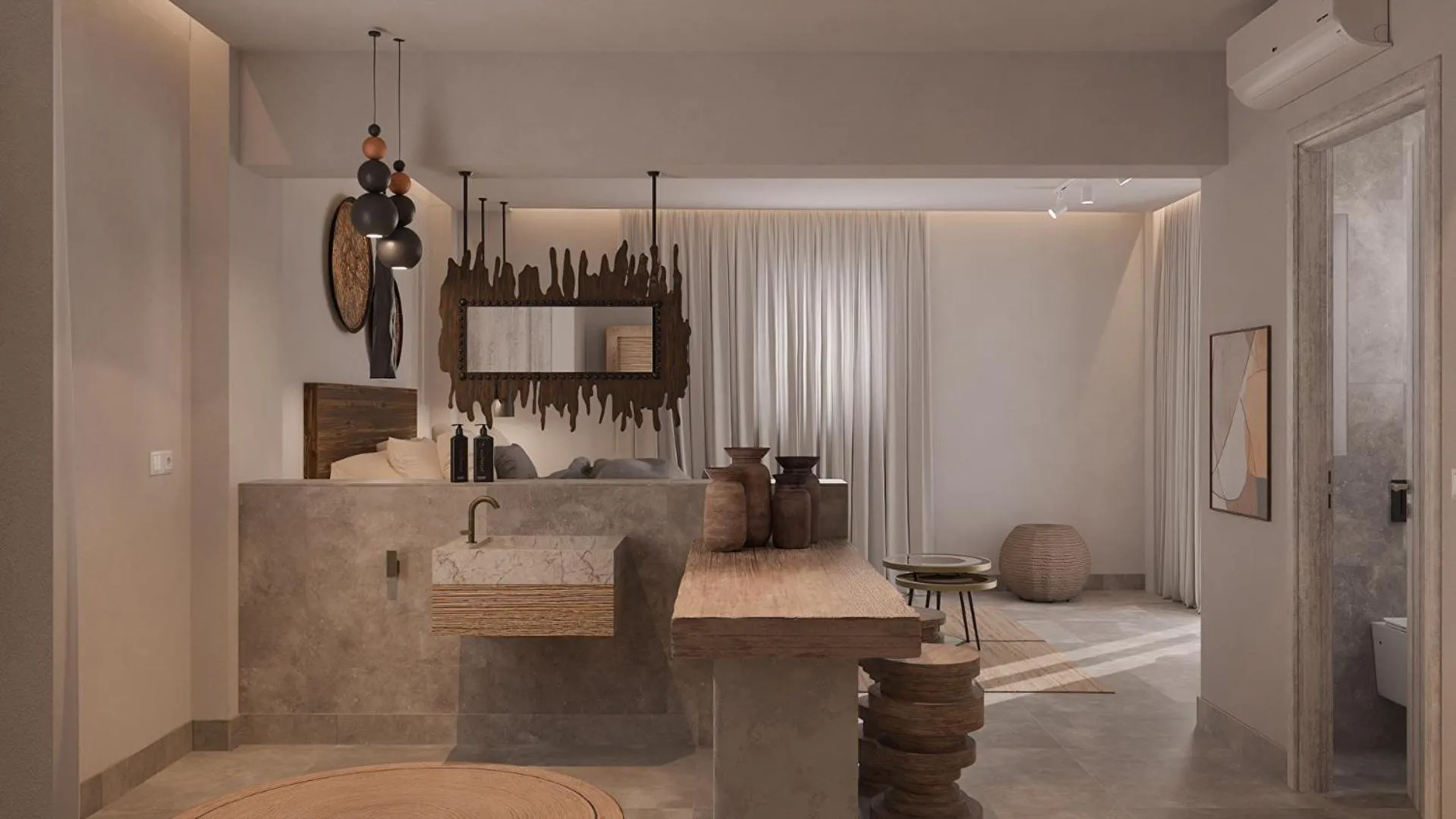 Decorative detail in F Fine Suites - Adults Only