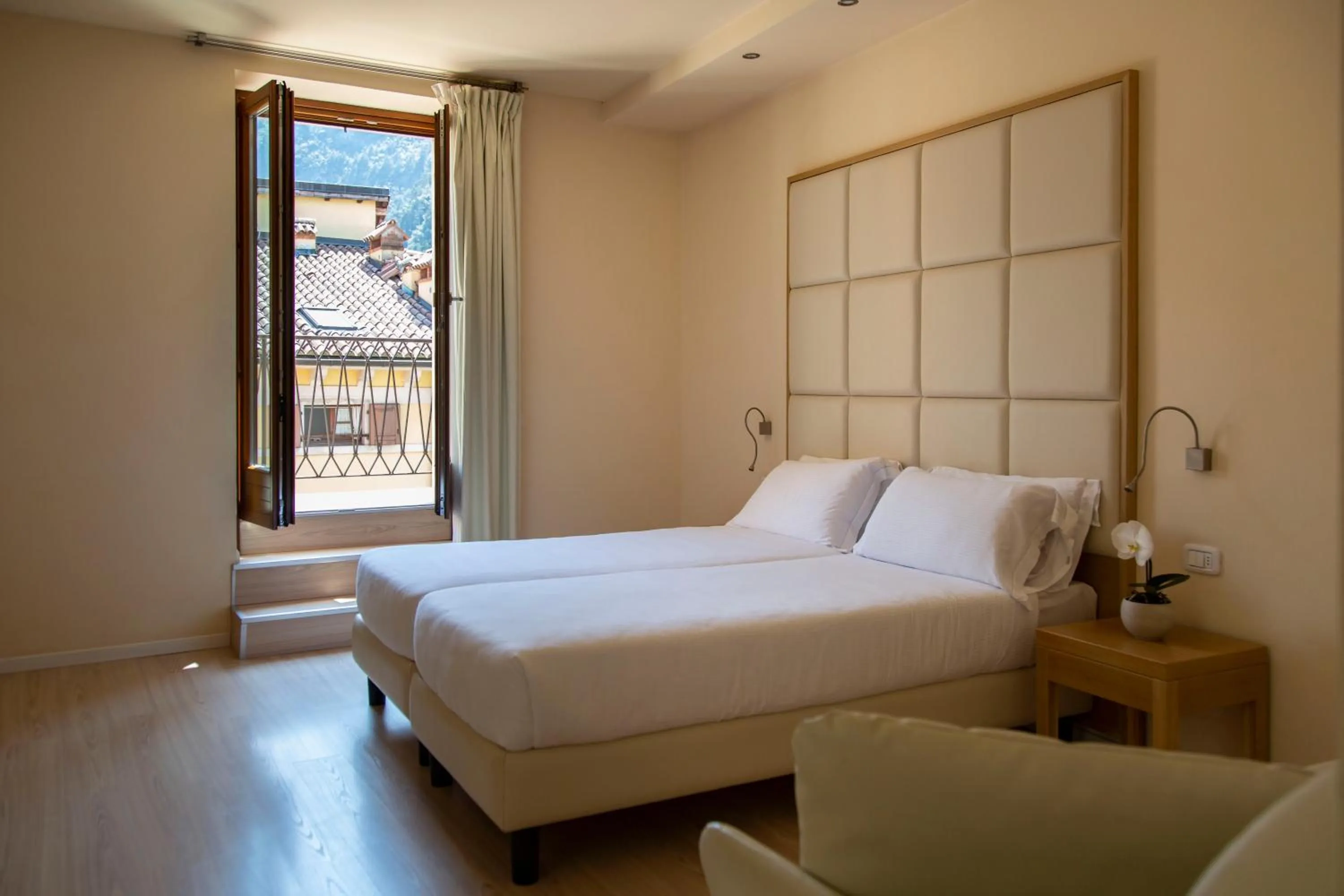 Bedroom, Bed in Hotel Antico Borgo