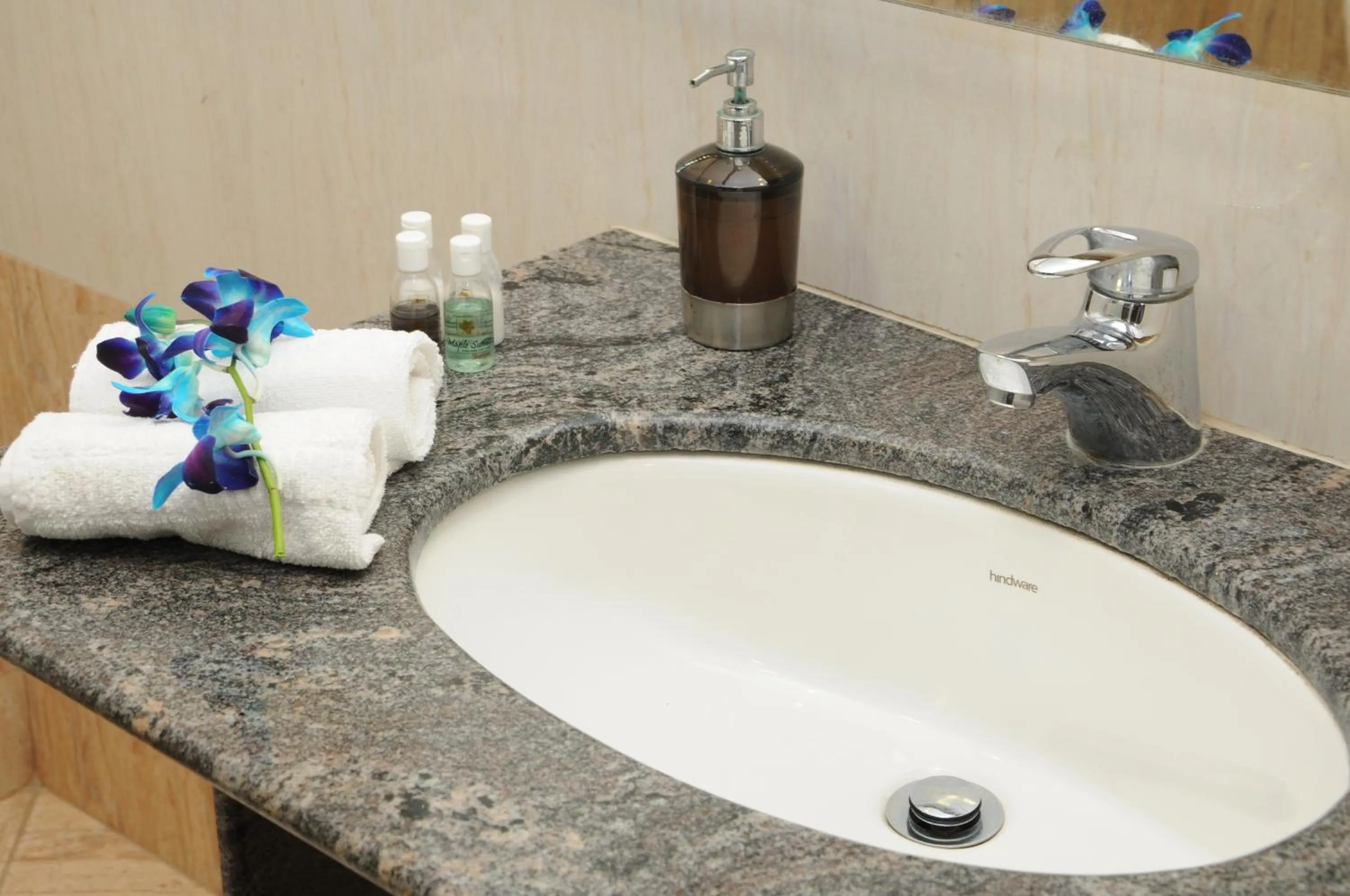 Bathroom in Maple Suites