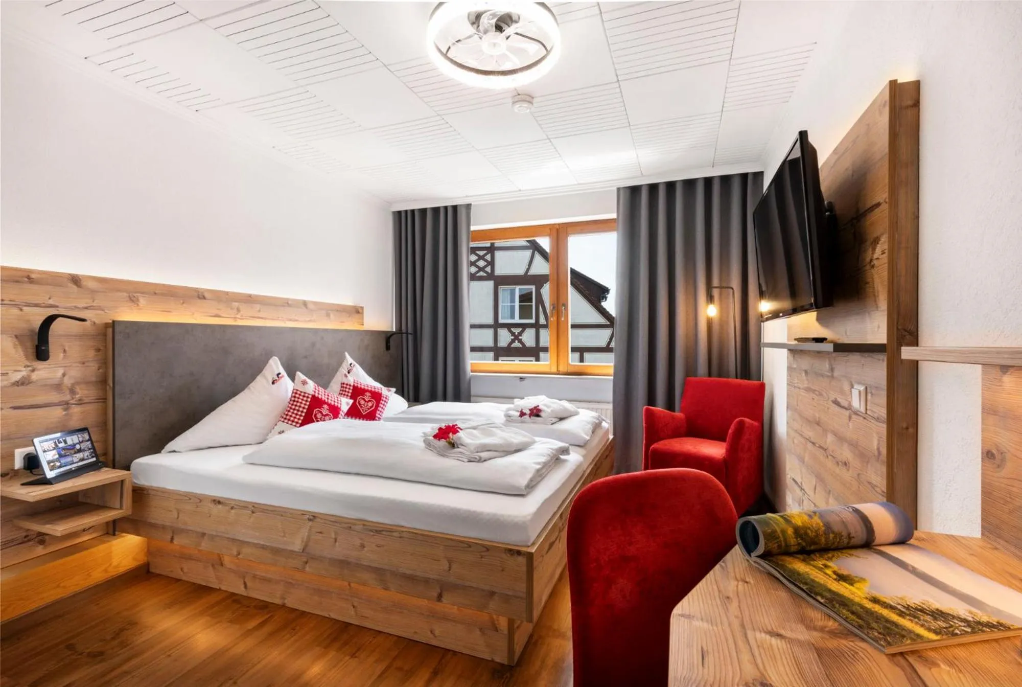 Photo of the whole room, Bed in Bodensee Hotel Storchen