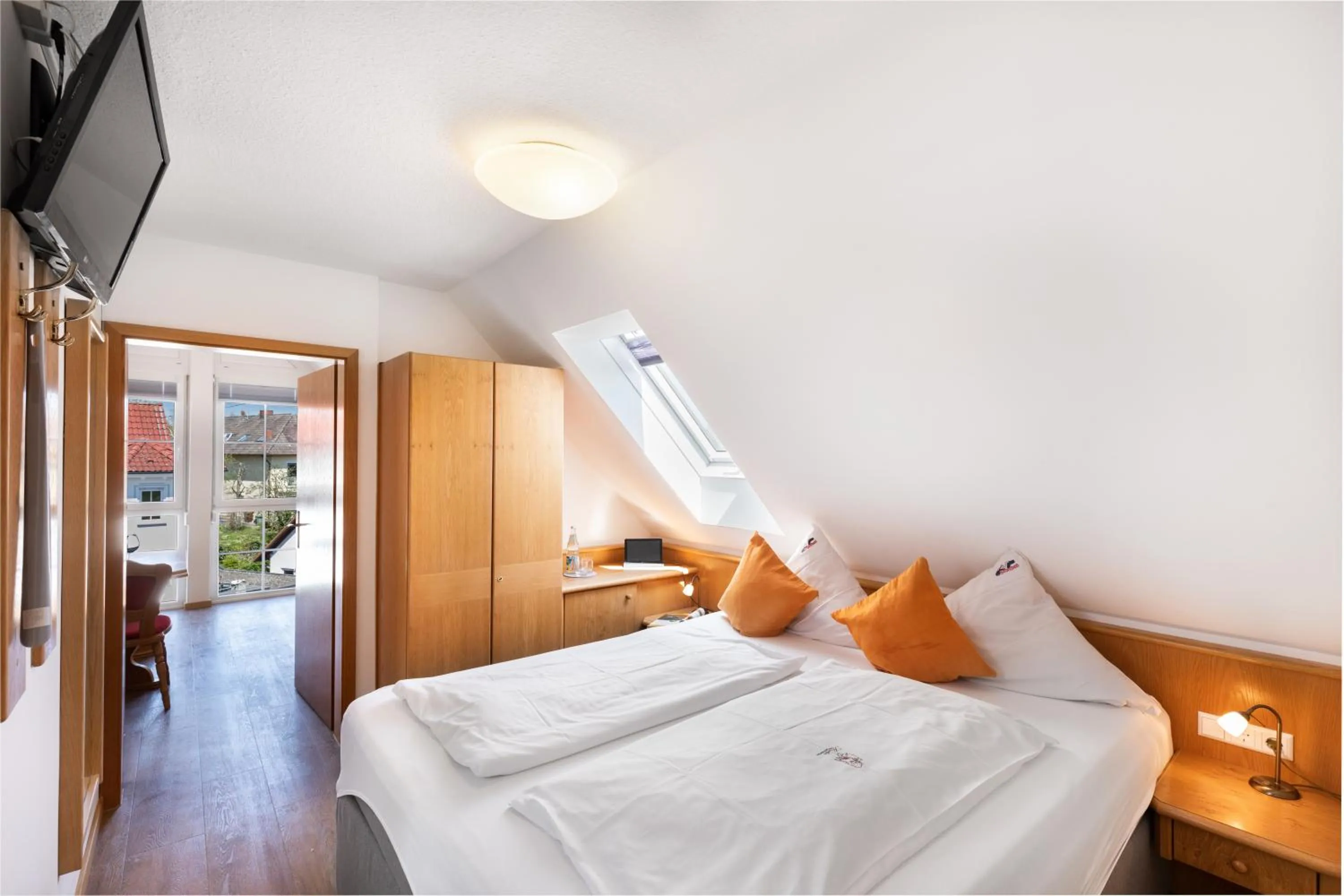 Photo of the whole room, Bed in Bodensee Hotel Storchen