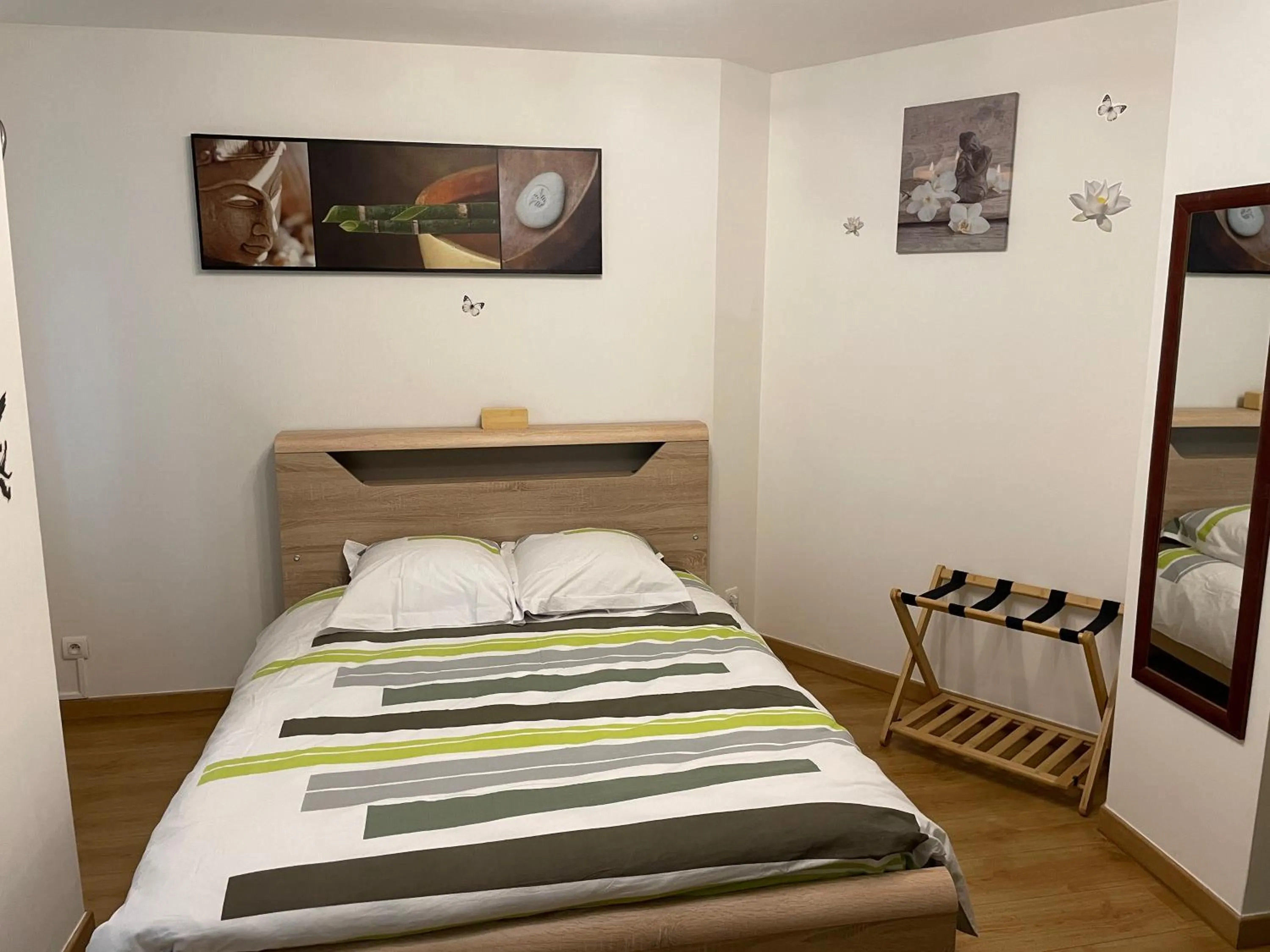 Bed in Chambre d'hôtes Au Coeur De NancyB&B proche gare de Nancy