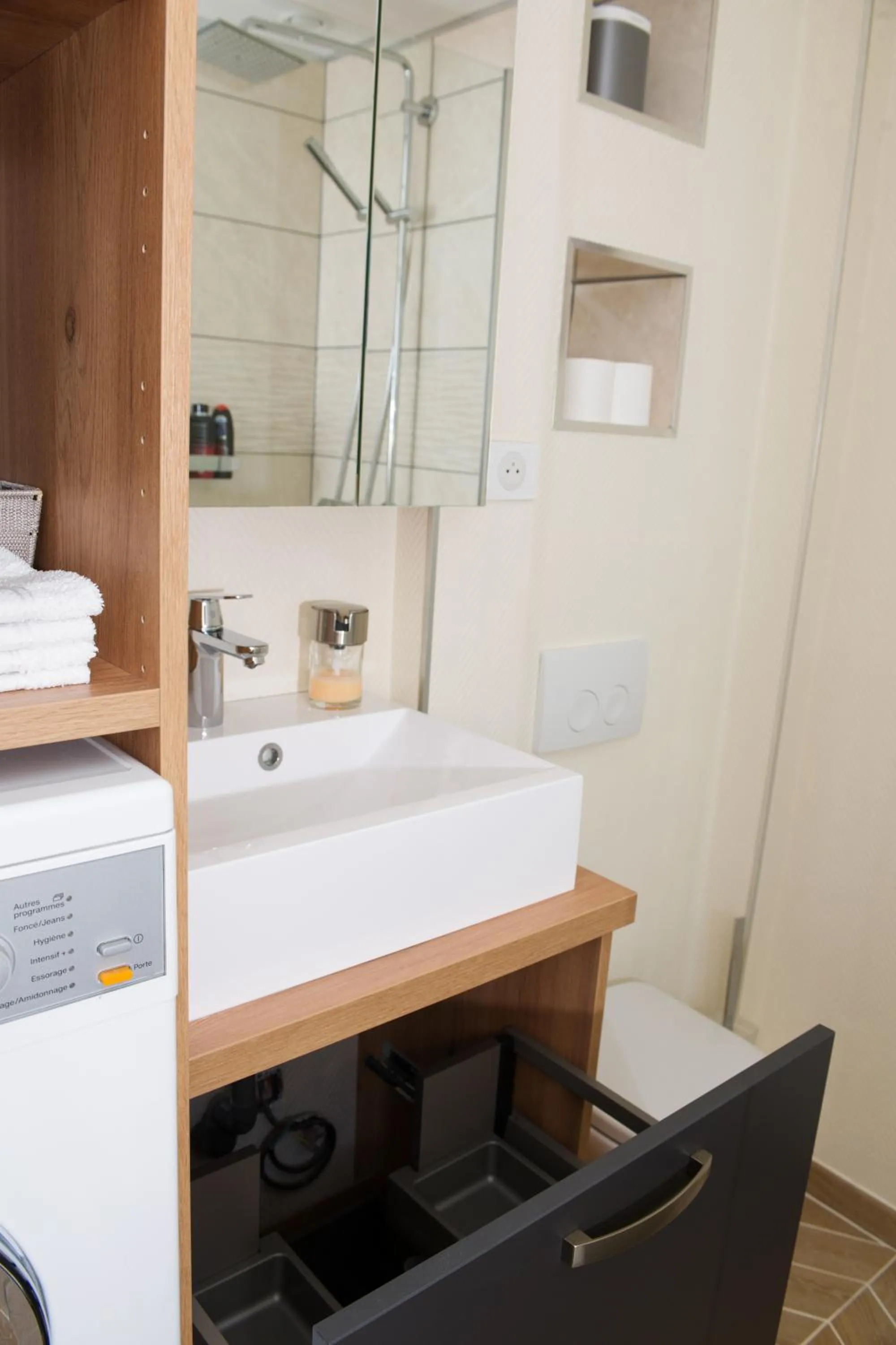 Bathroom in Chambre d'hôtes Au Coeur De NancyB&B proche gare de Nancy