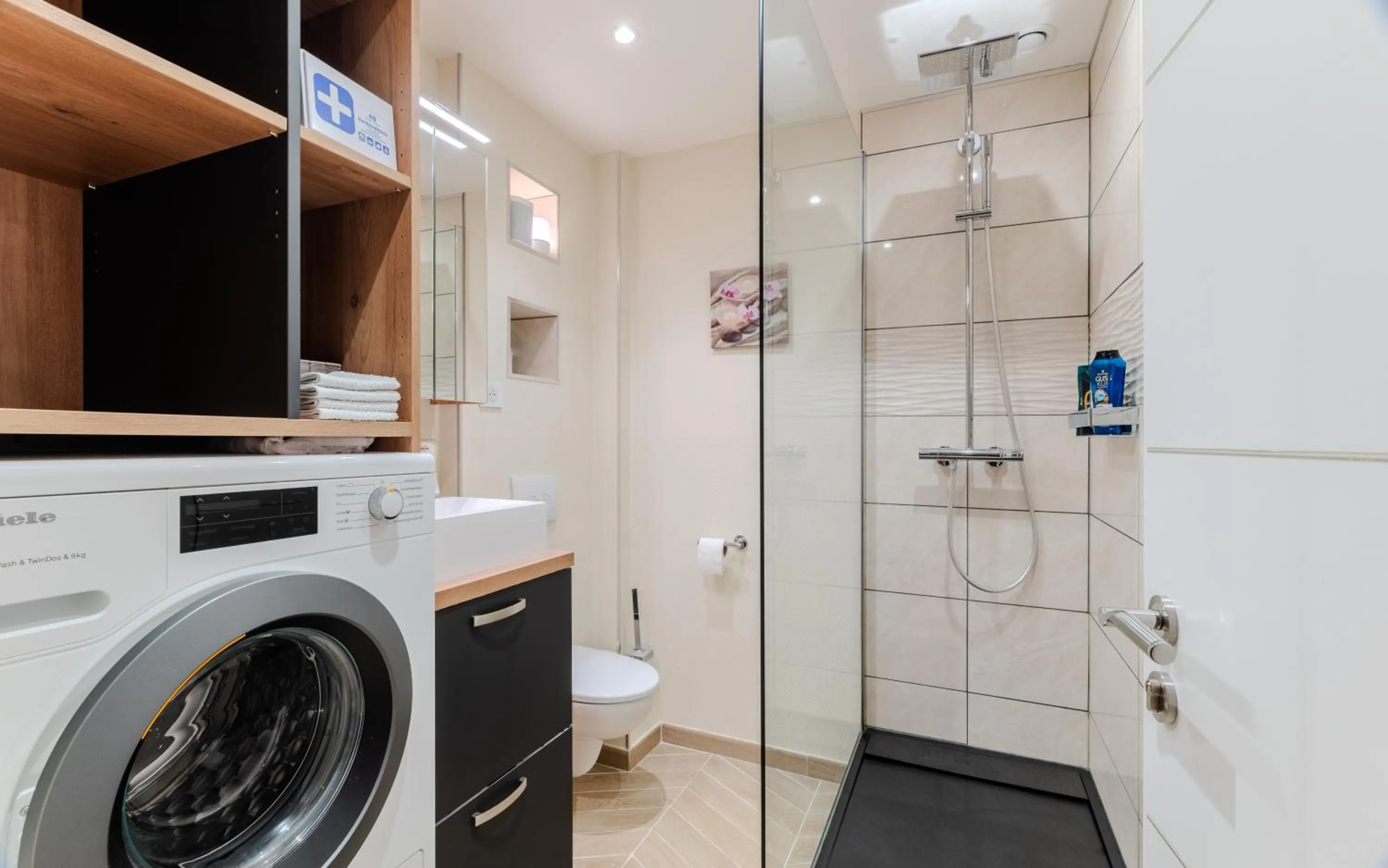 Bathroom in Chambre d'hôtes Au Coeur De NancyB&B proche gare de Nancy