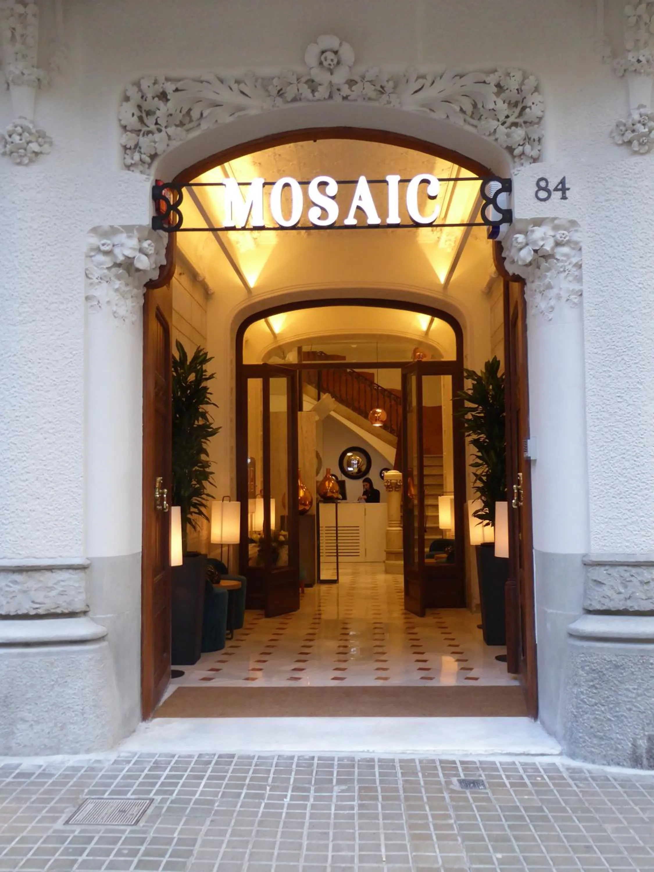 Facade/entrance in Mosaic by Ona