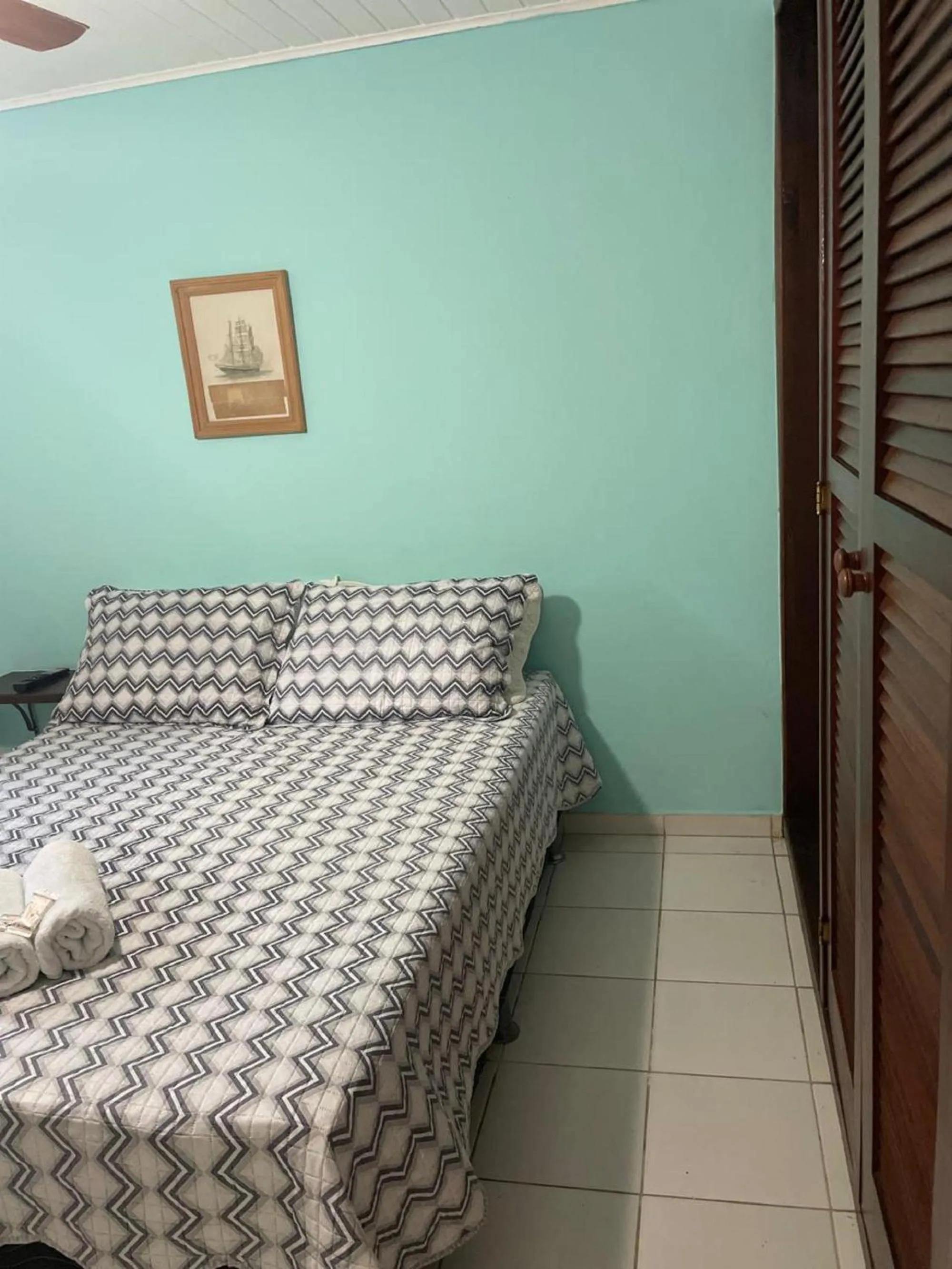 Bed in Pousada Saint Germain