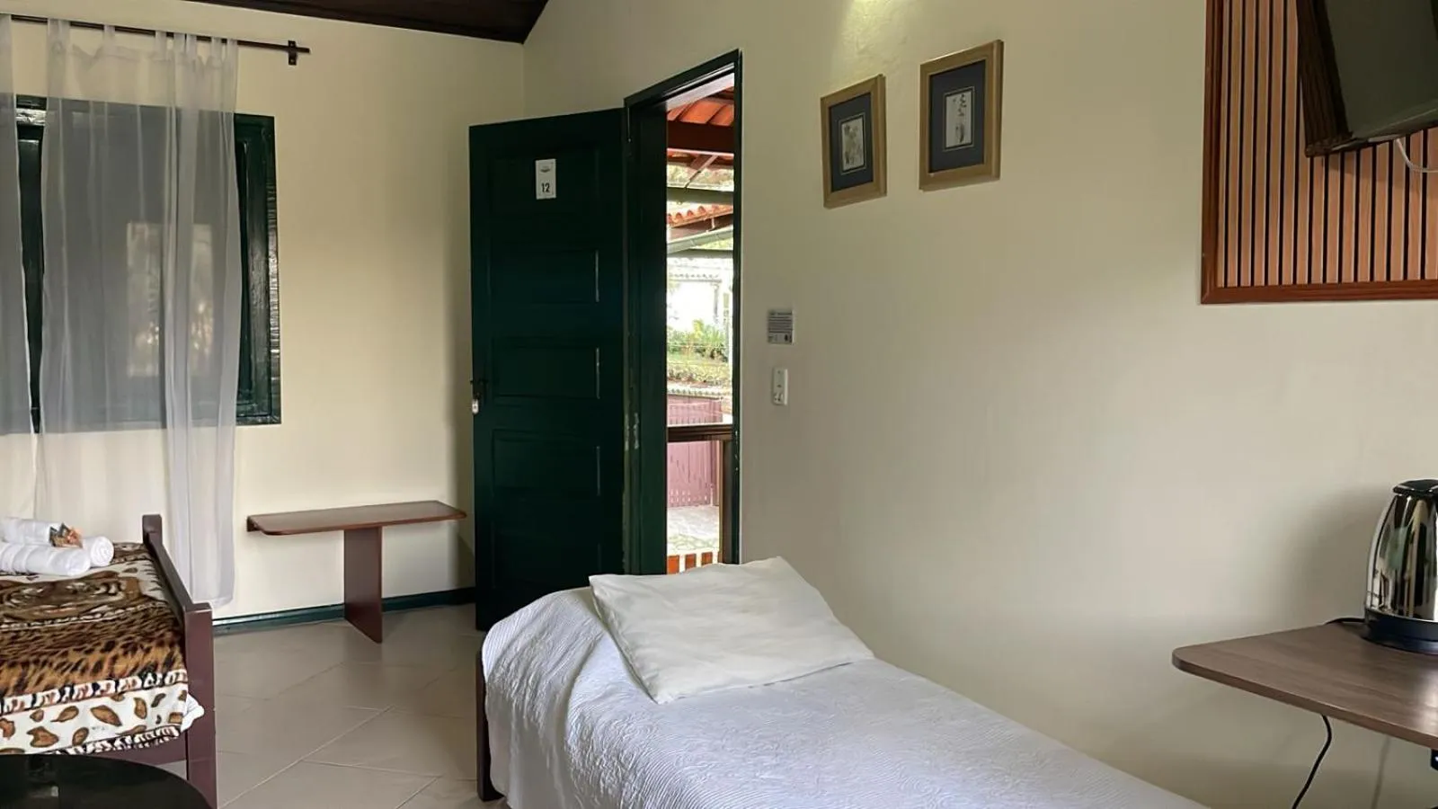 Bed in Pousada Saint Germain