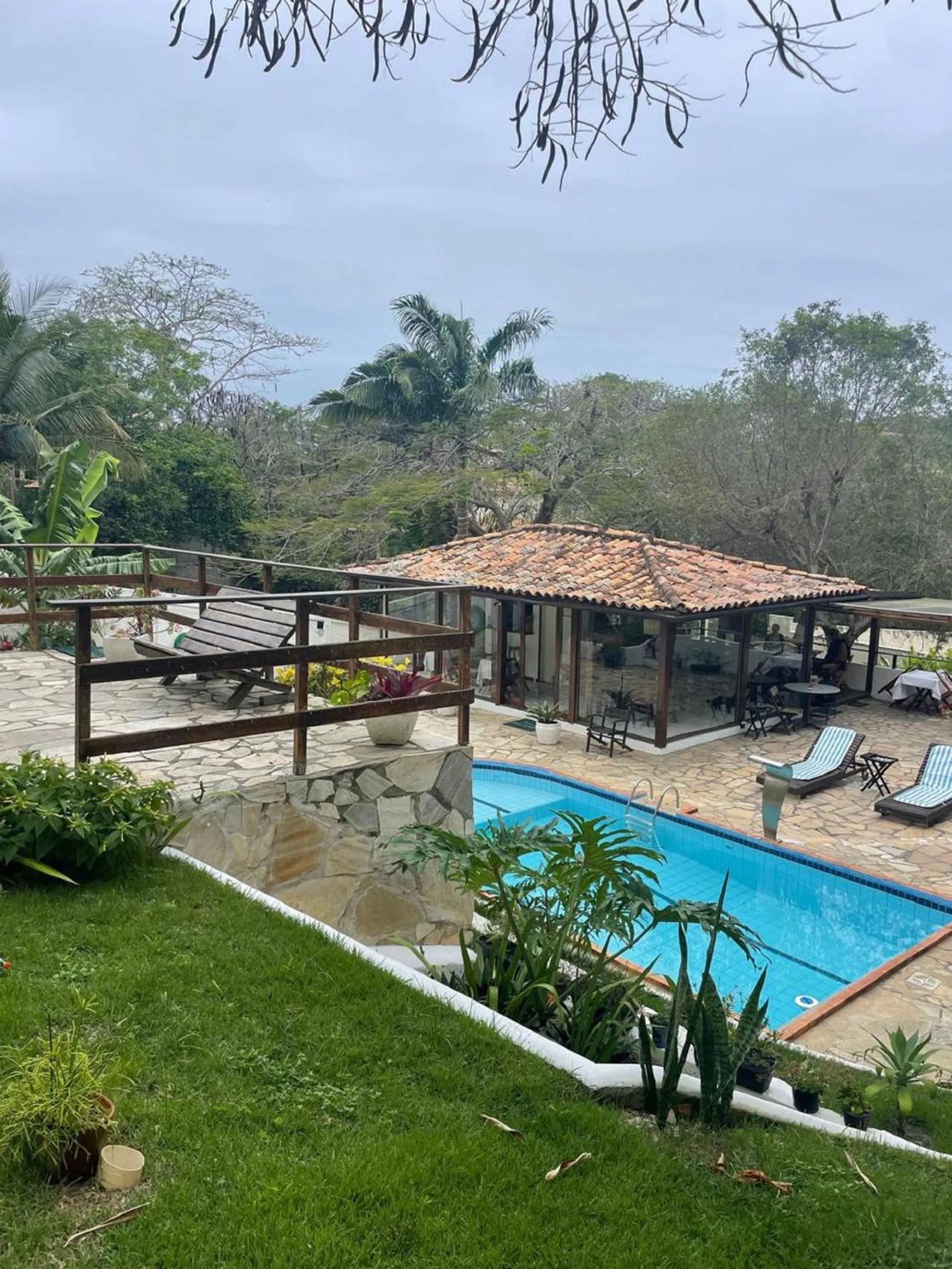 Spring in Pousada Saint Germain