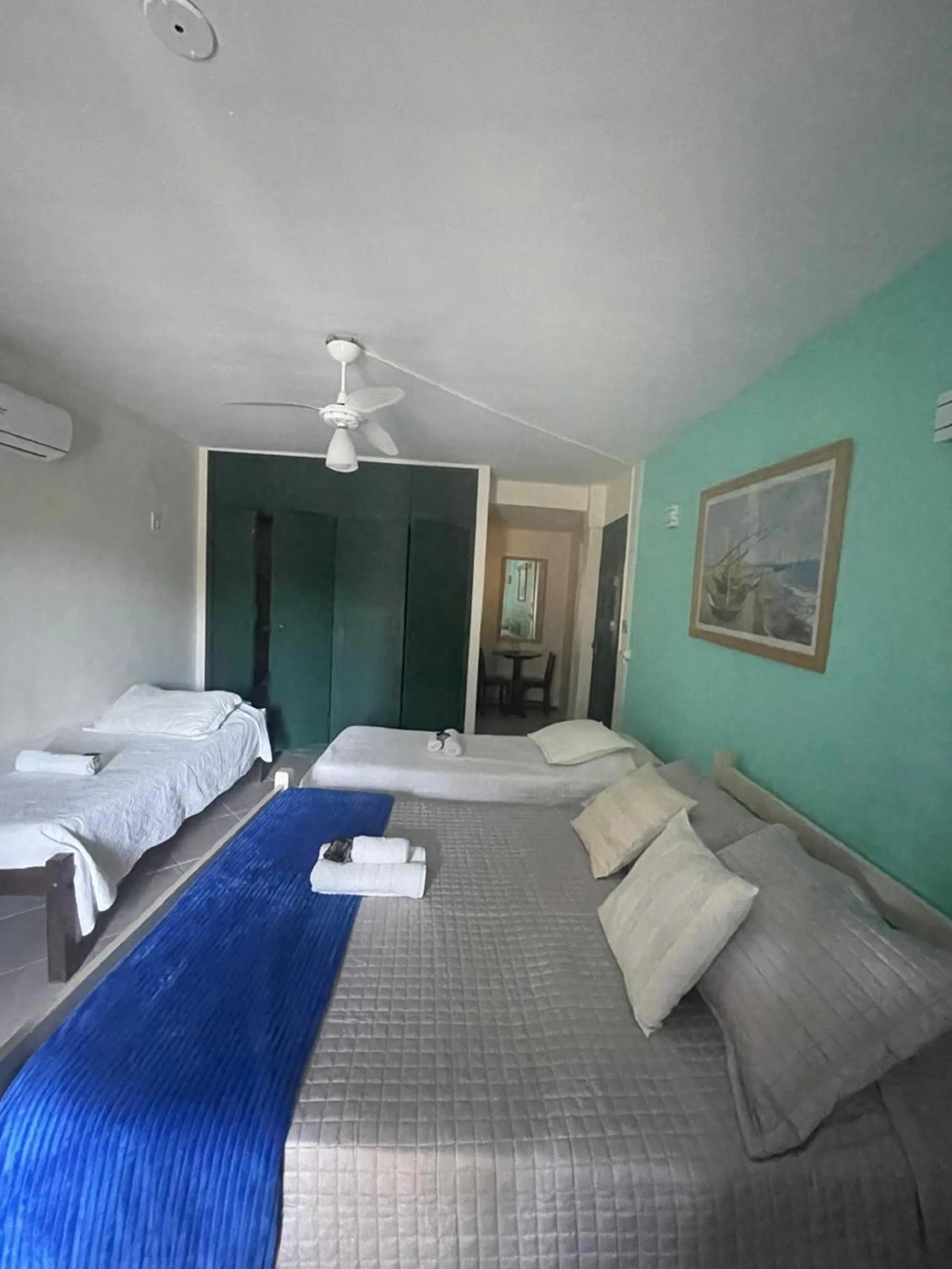 Bed in Pousada Saint Germain