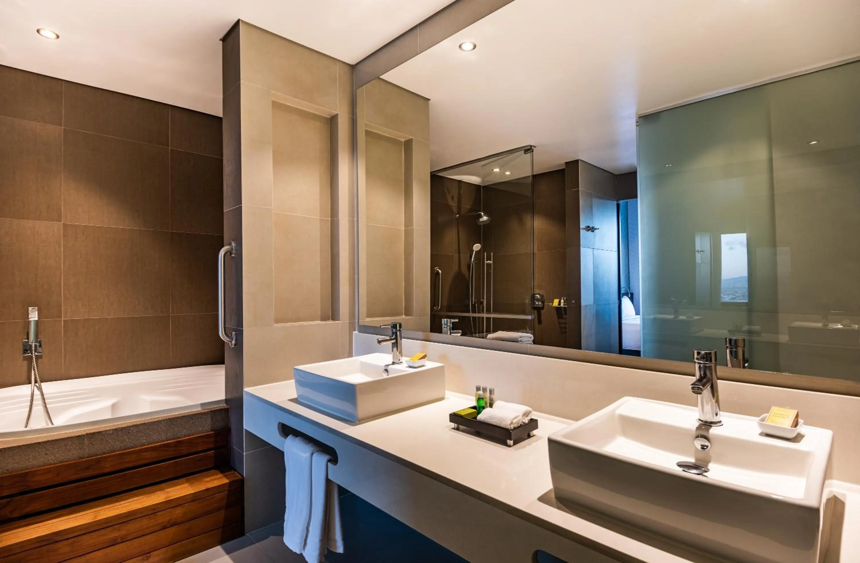 Bath in Hilton DoubleTree Bogotá Salitre AR