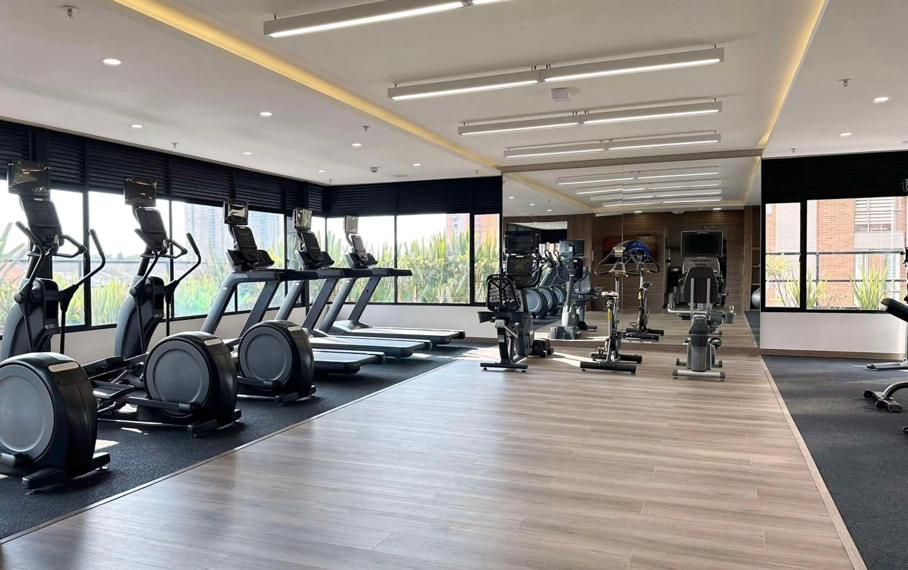 Fitness centre/facilities in Hilton DoubleTree Bogotá Salitre AR