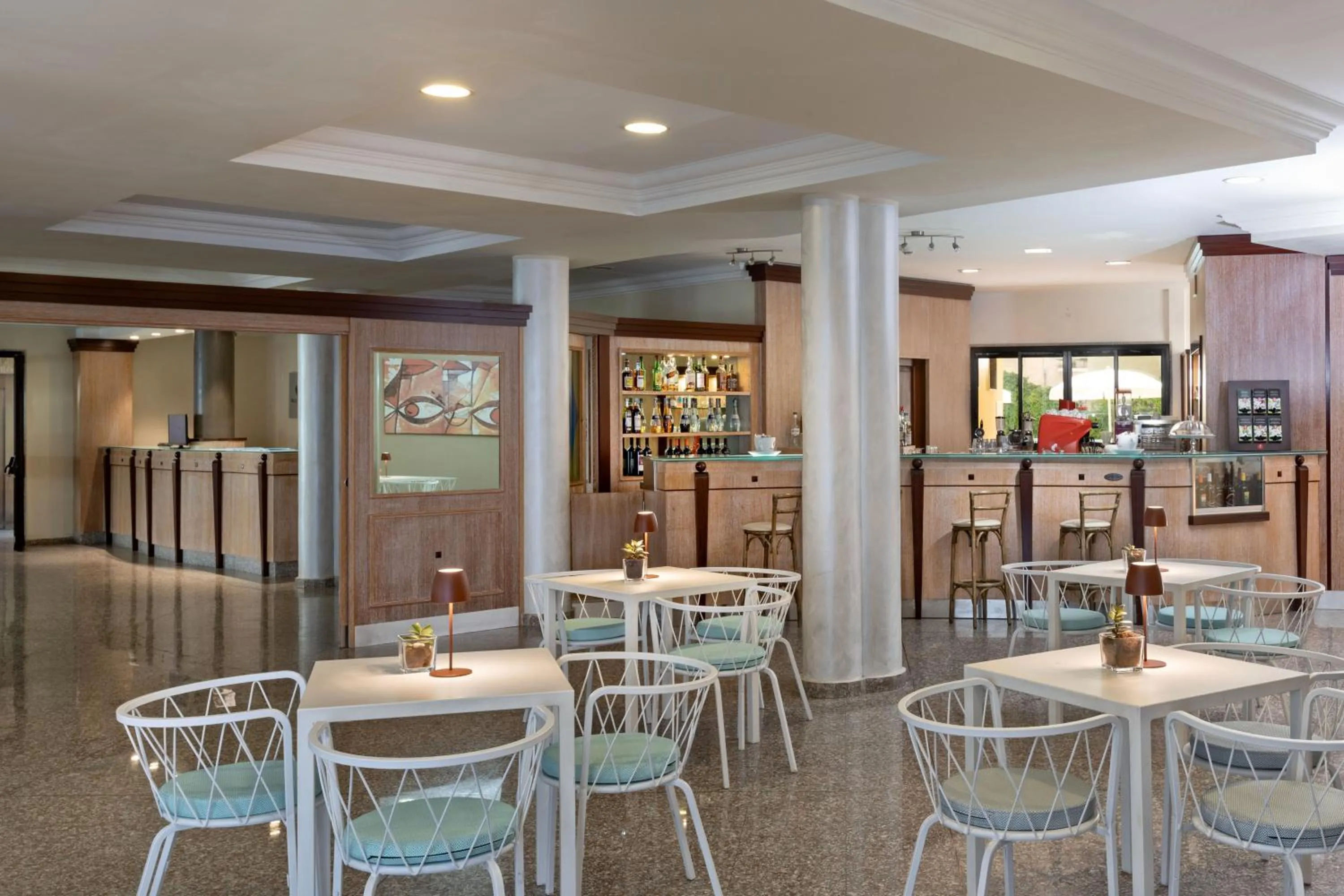 Lobby or reception in Rina Hotel