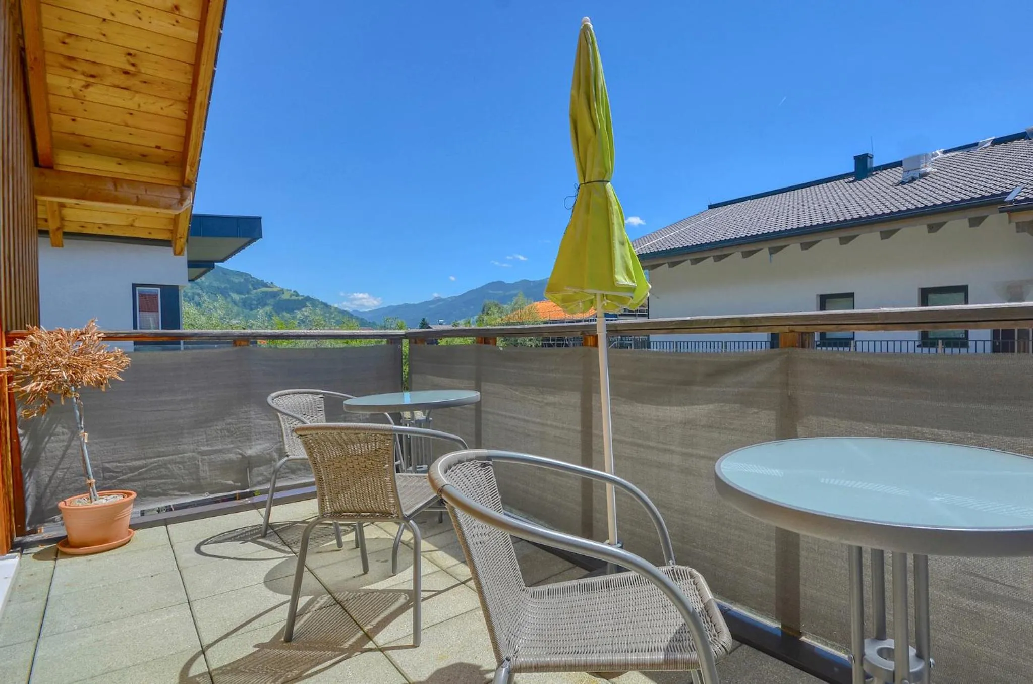 Balcony/Terrace in Chalet Seven - by Alpen Apartments