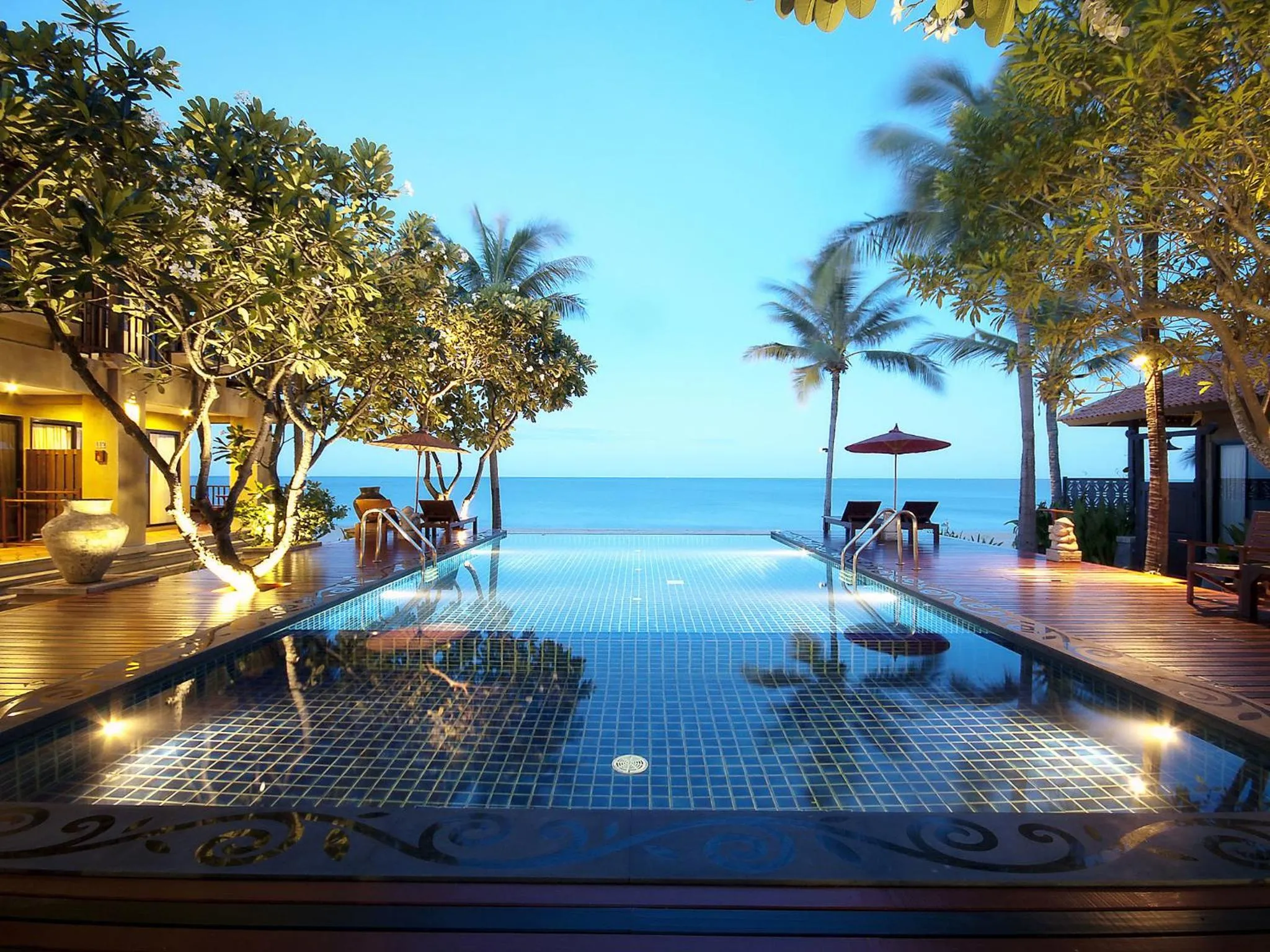 Swimming pool in Praseban Resort