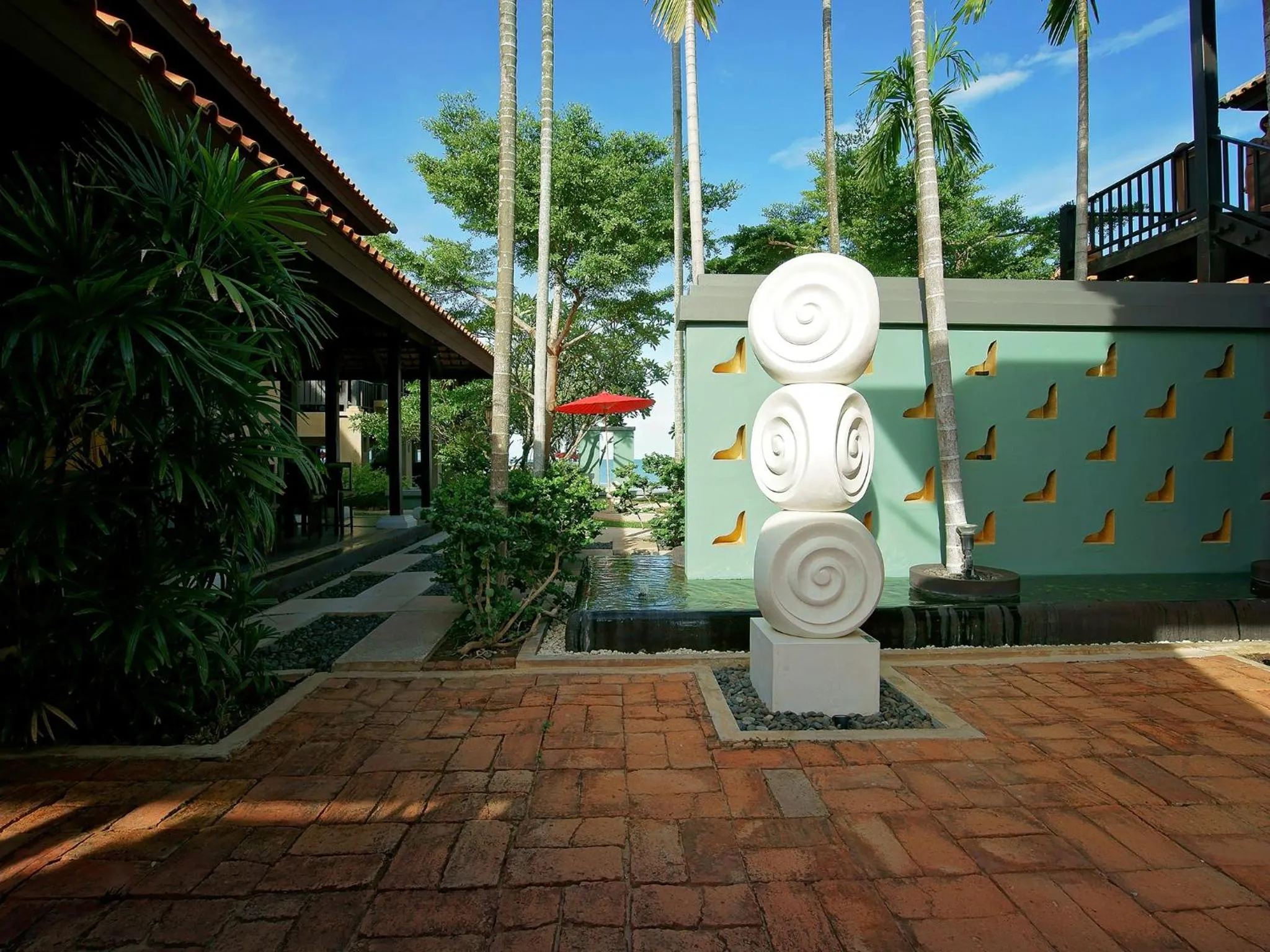 Facade/entrance in Praseban Resort