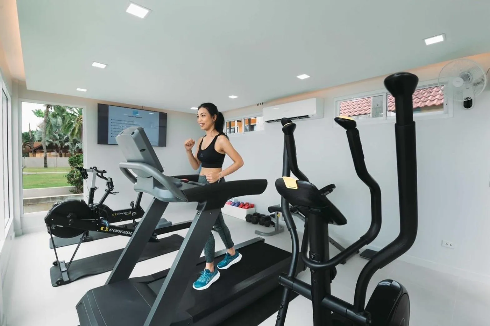Fitness centre/facilities in Dolphin Bay Beach Resort