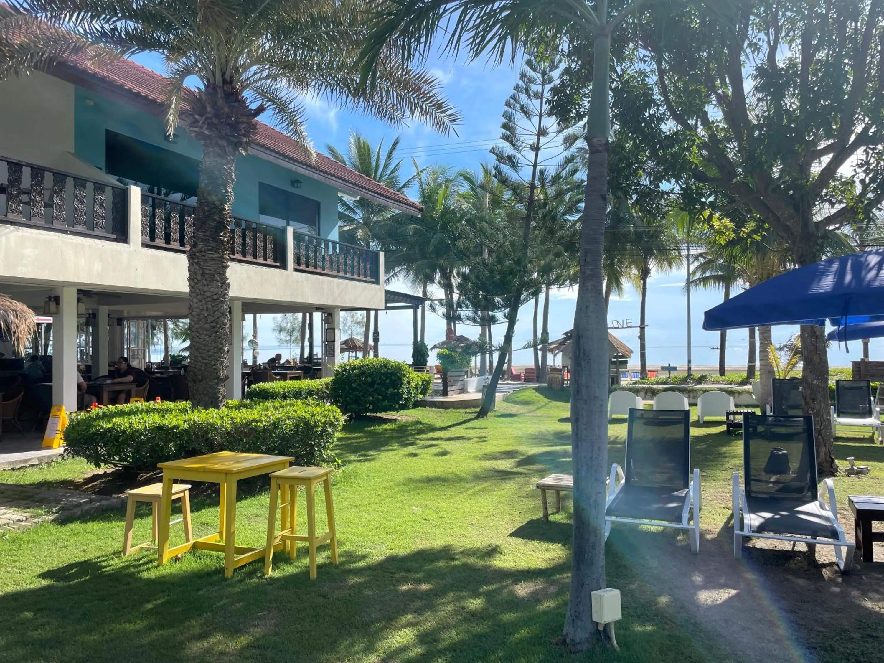 Garden in Dolphin Bay Beach Resort