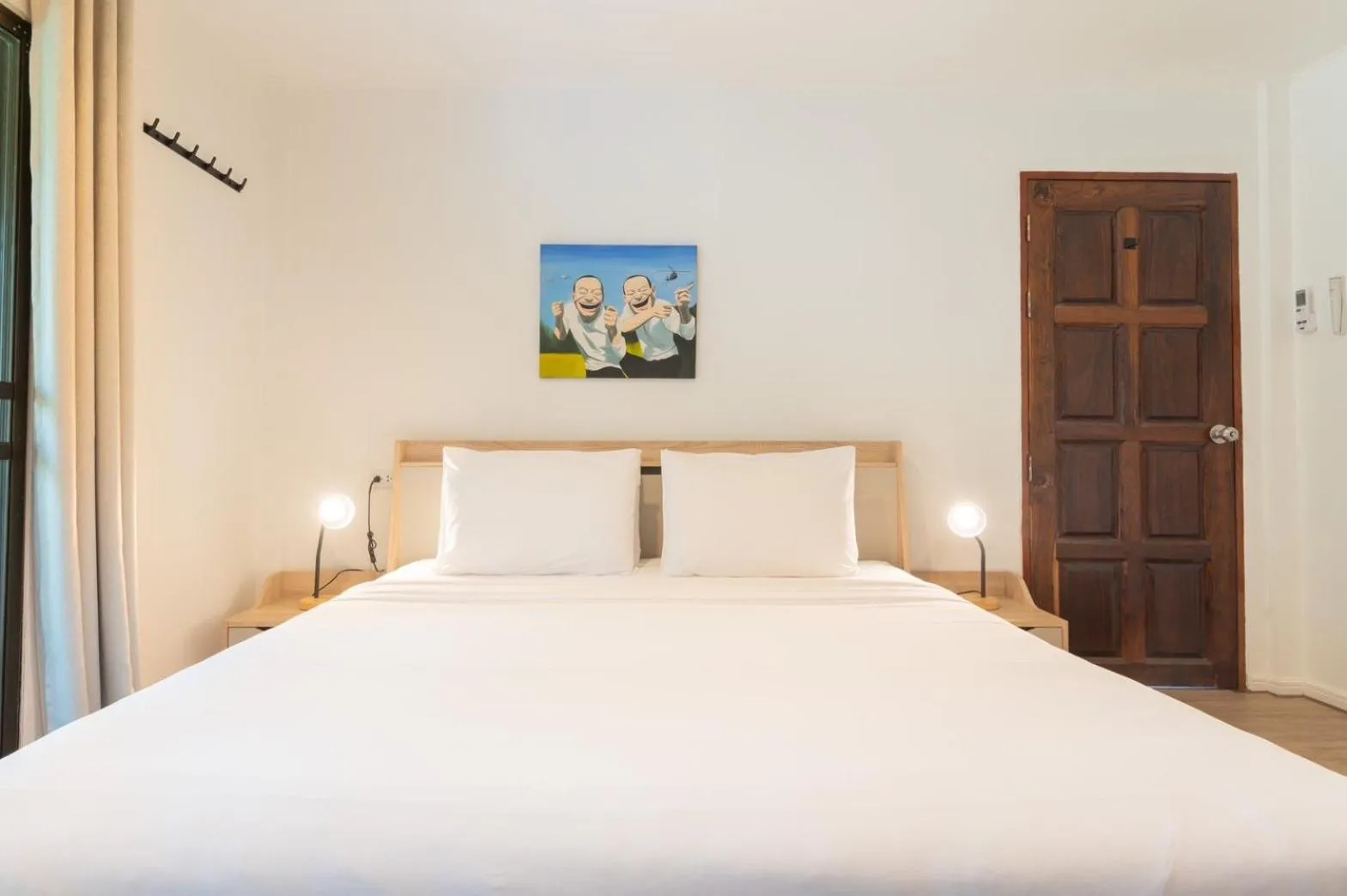 Bed in Dolphin Bay Beach Resort