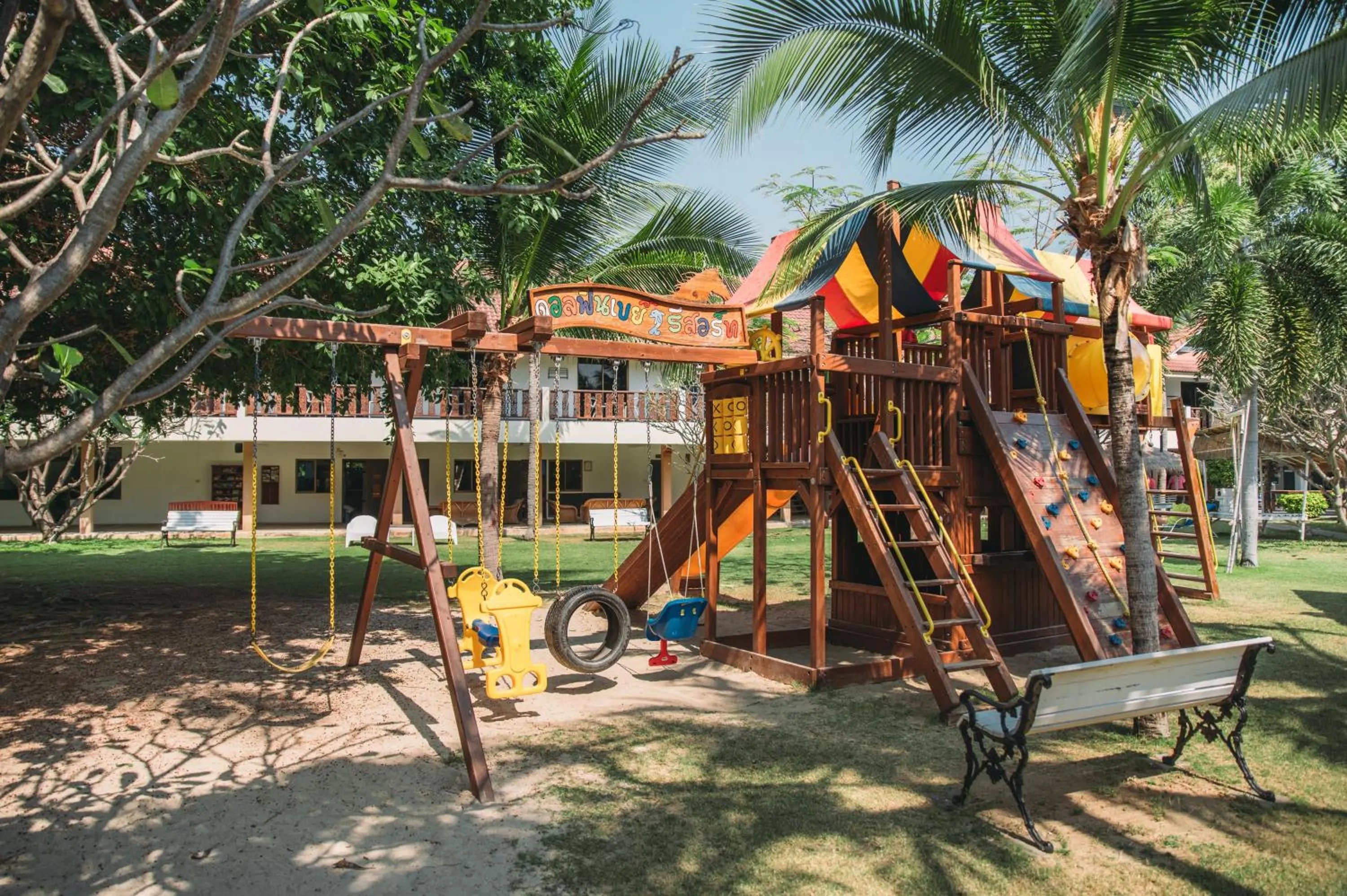 Natural landscape in Dolphin Bay Beach Resort