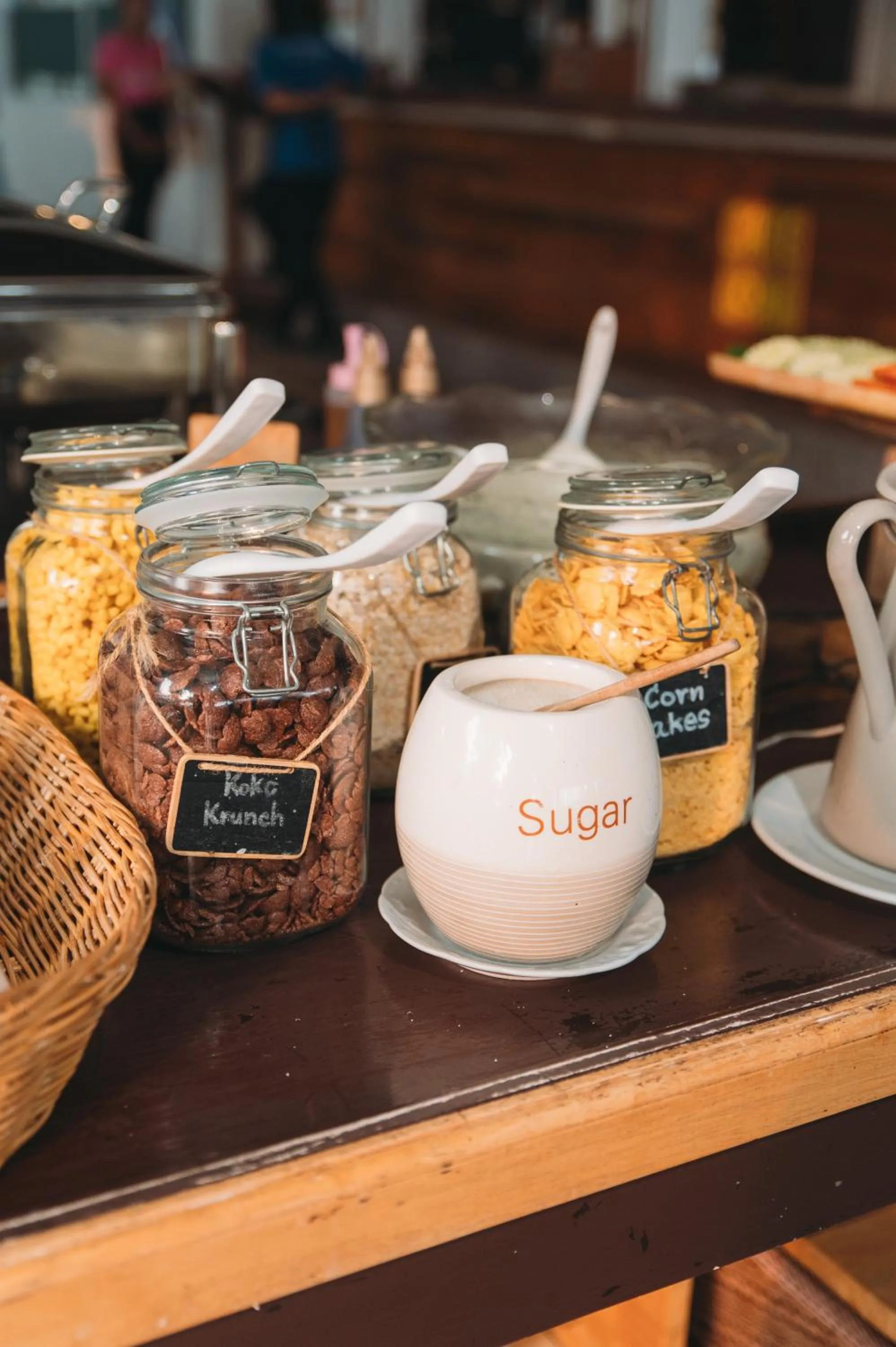 Breakfast in Dolphin Bay Beach Resort